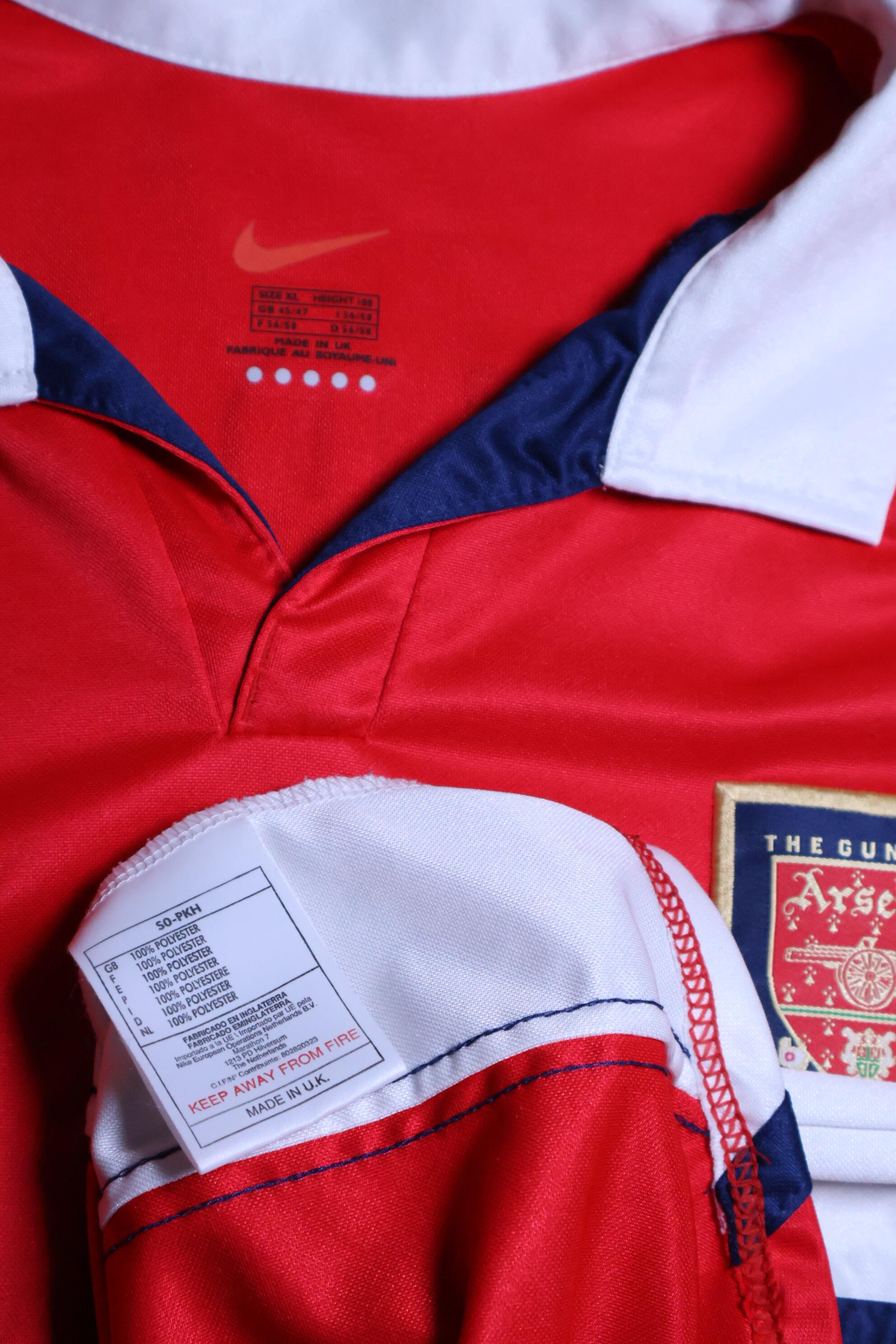 Arsenal Pires #7 1999/00 Home Shirt - XL