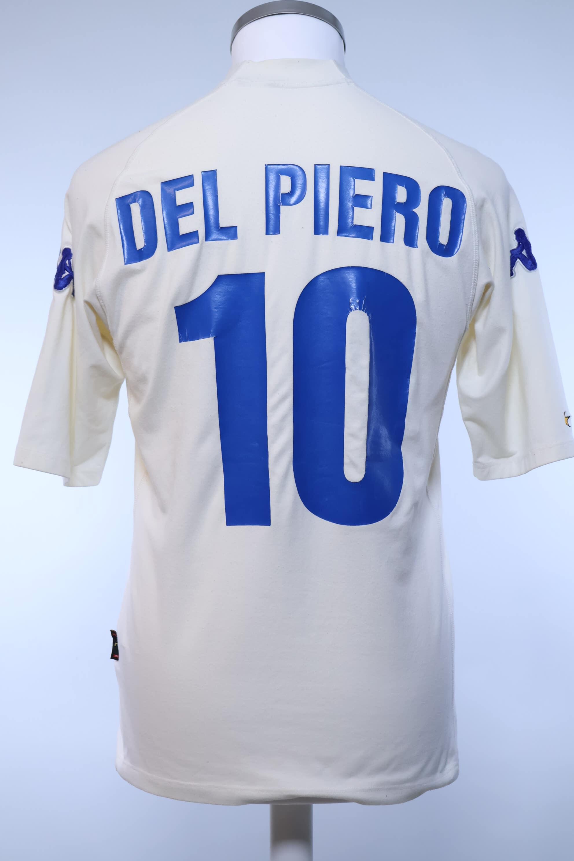 イタリア代表　デルピエロ10番　football Italy away 95ff25a2f45af949844892b4525731