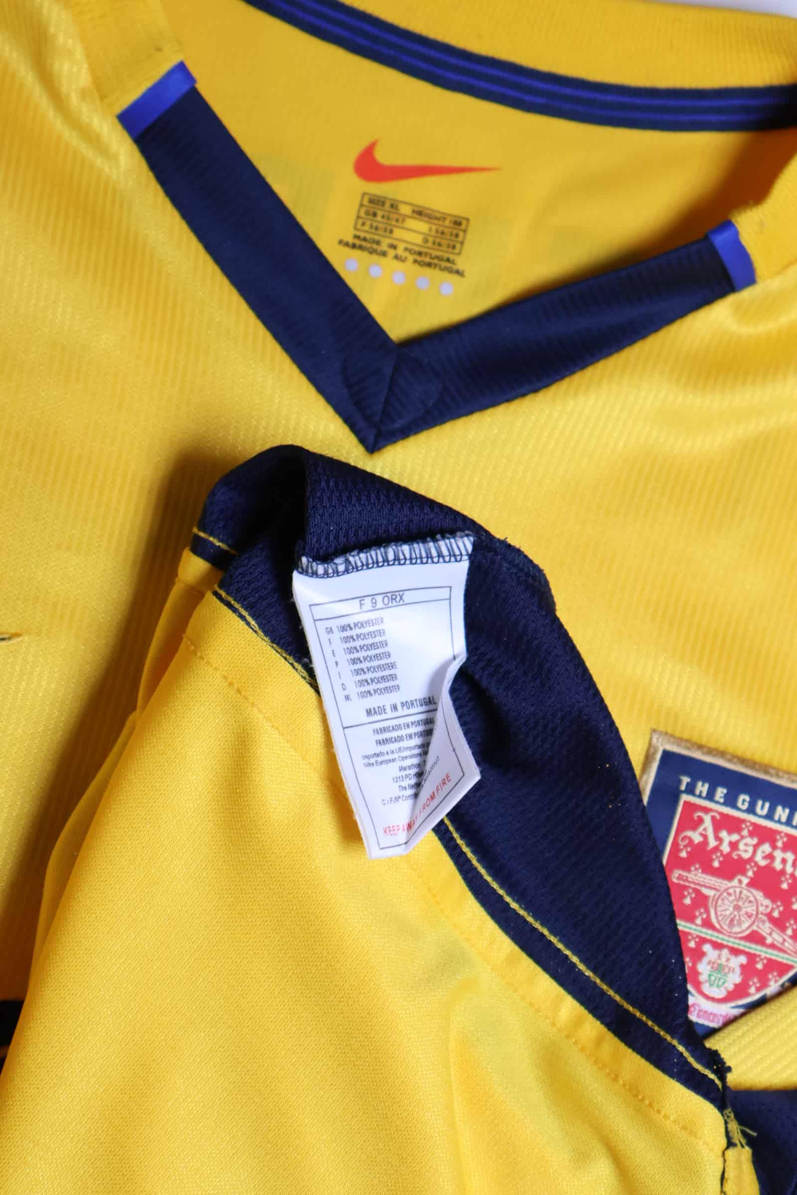 MAILLOT VINTAGE DOMICILE Arsenal #14 Henry saison 1999-2000 EUR 195,00 - FR