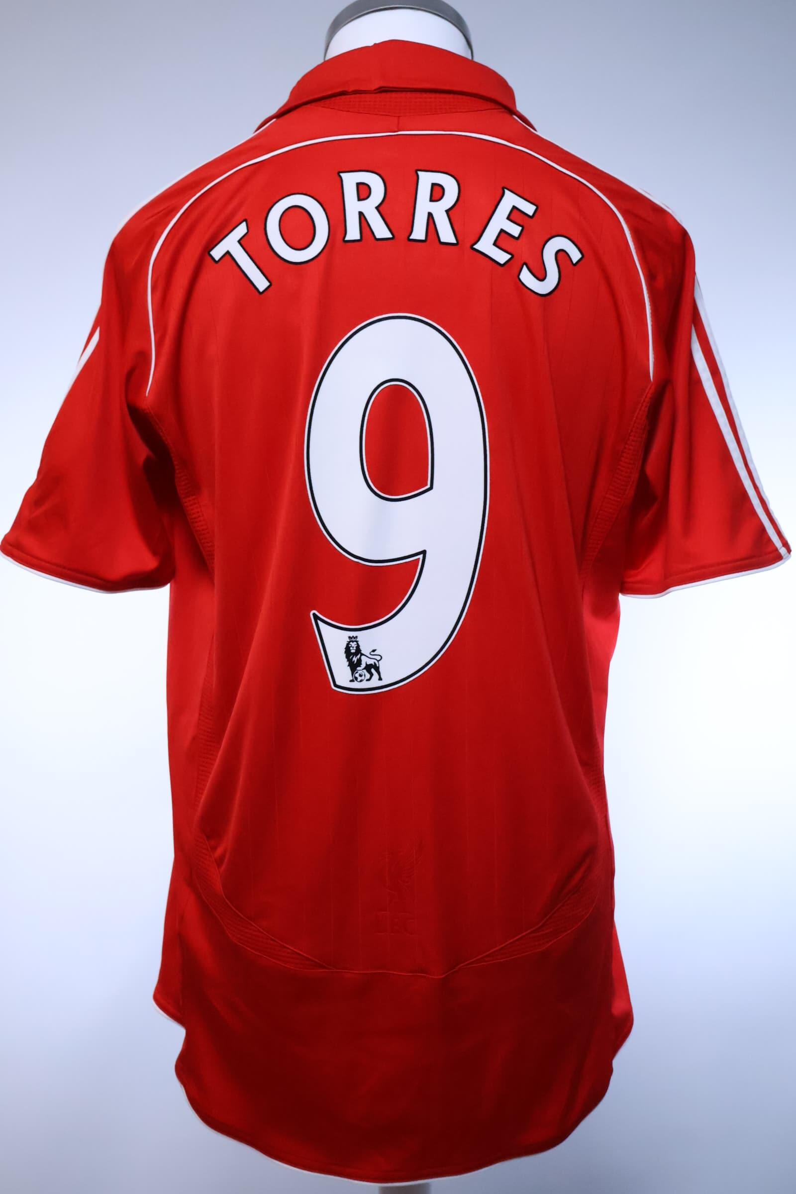 Liverpool F.C Torres #9 2006/08 Home Shirt - L