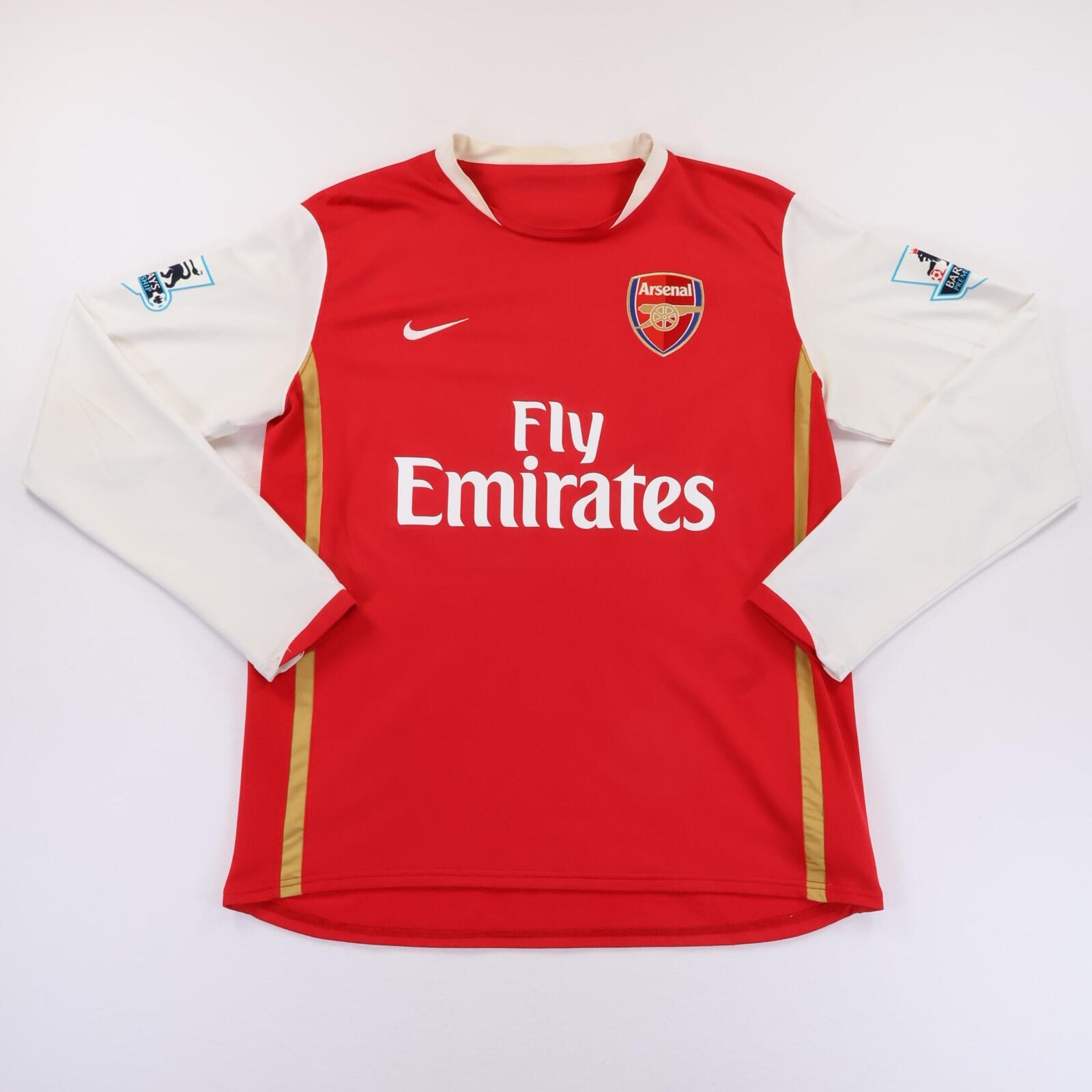 Arsenal Henry #14 2006/08 Home L/S Shirt - M