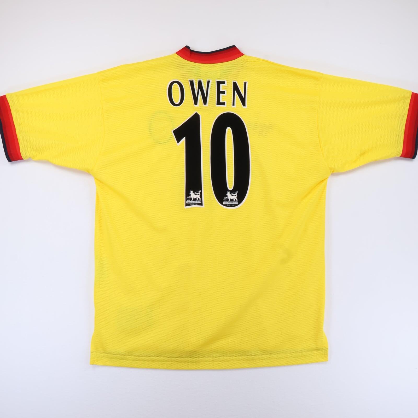 Liverpool F.C Owen #10 1997/99 Away Shirt -