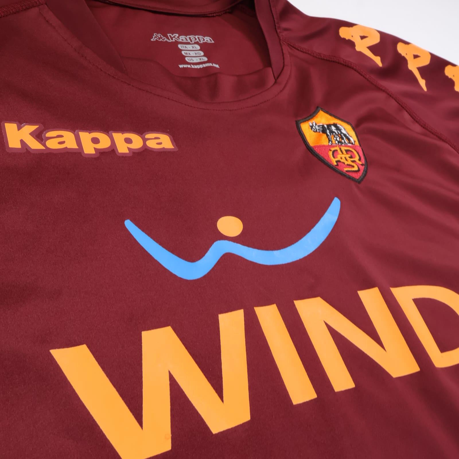 AS Roma トッティ10 長袖シャツ Totti #10 AS Roma 98/99 Home L/S Jersey S Authentic | eBay