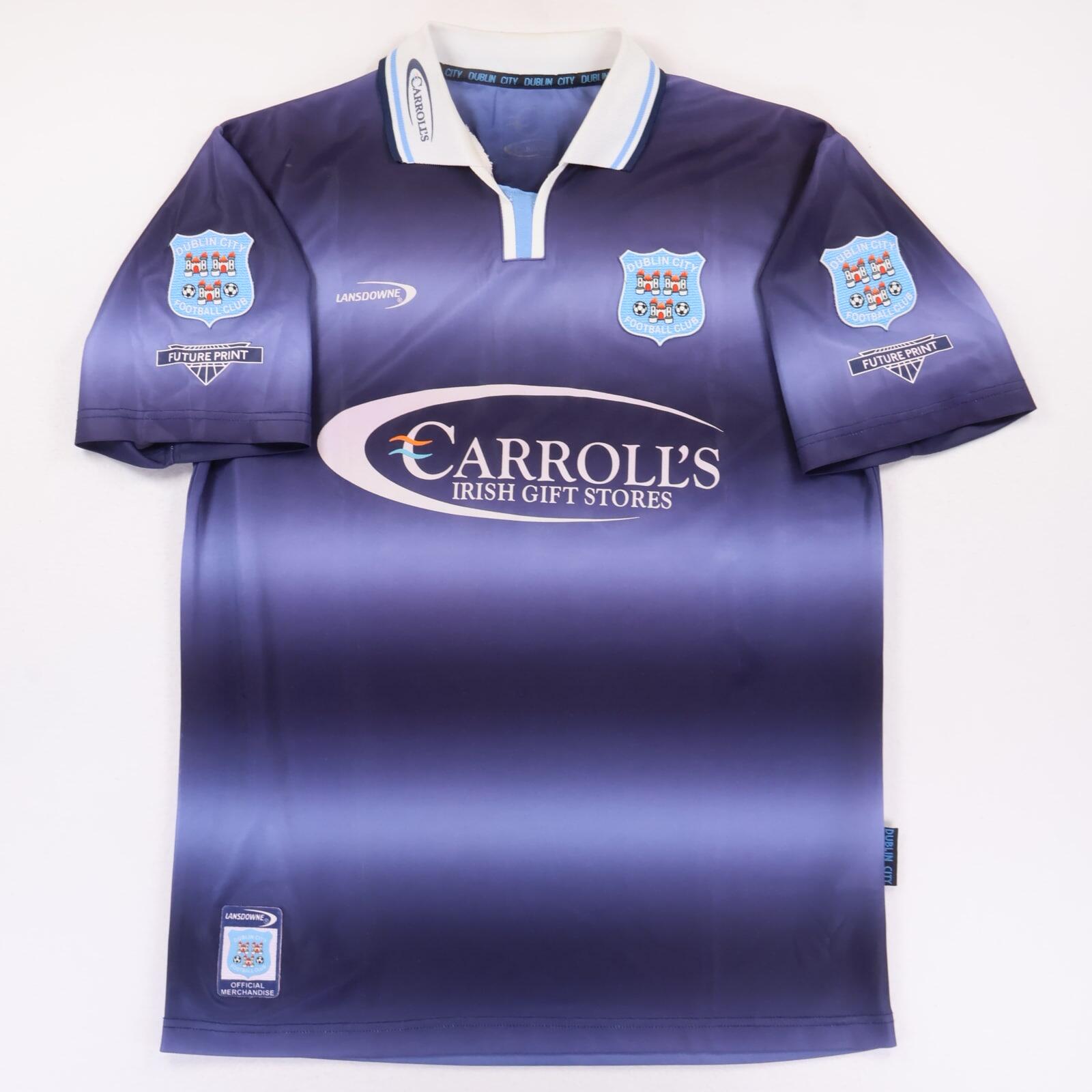 Dublin City 2002/03 Away Shirt - XL- FRONT