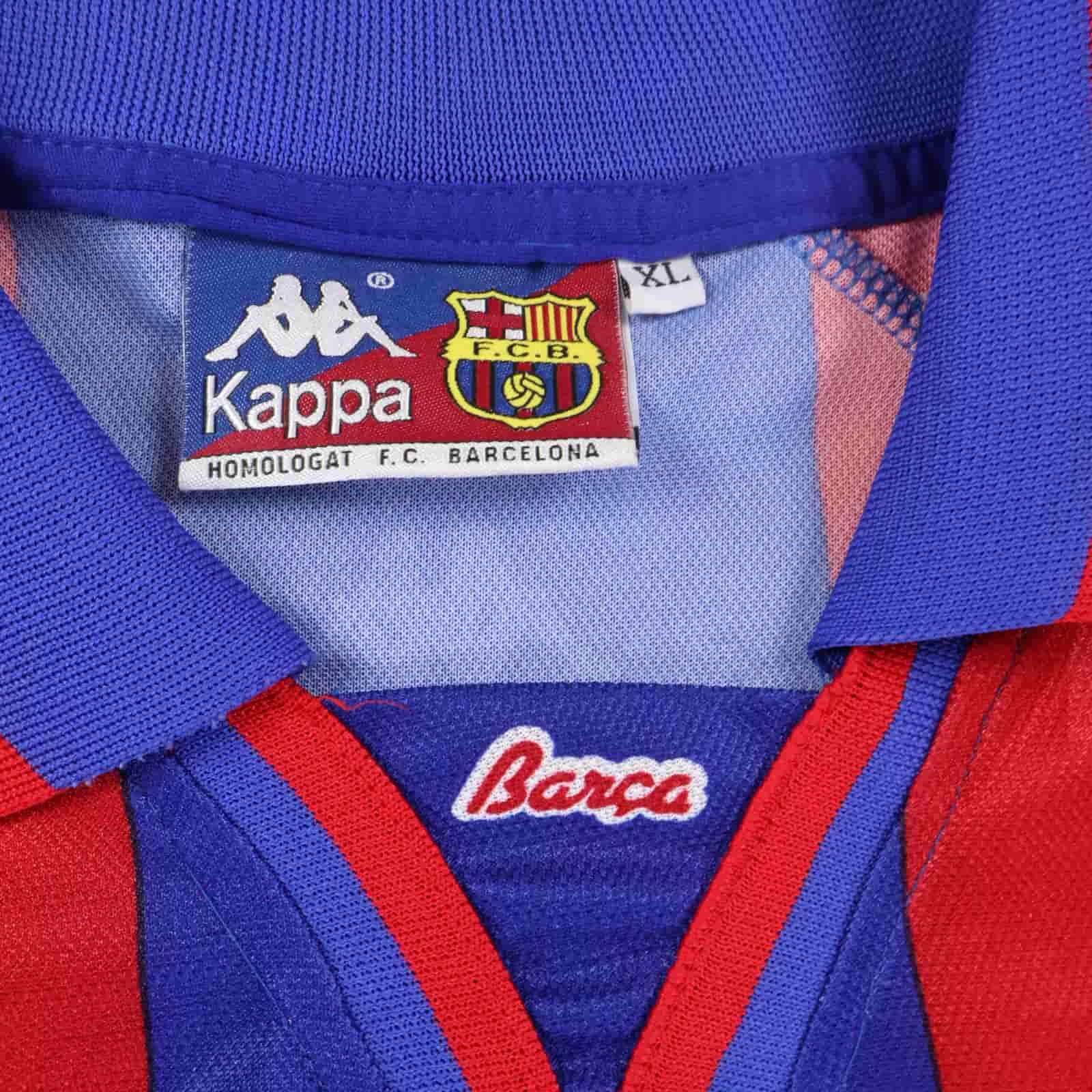 Barcelona Ronaldo #9 1995/97 Home Shirt - XL