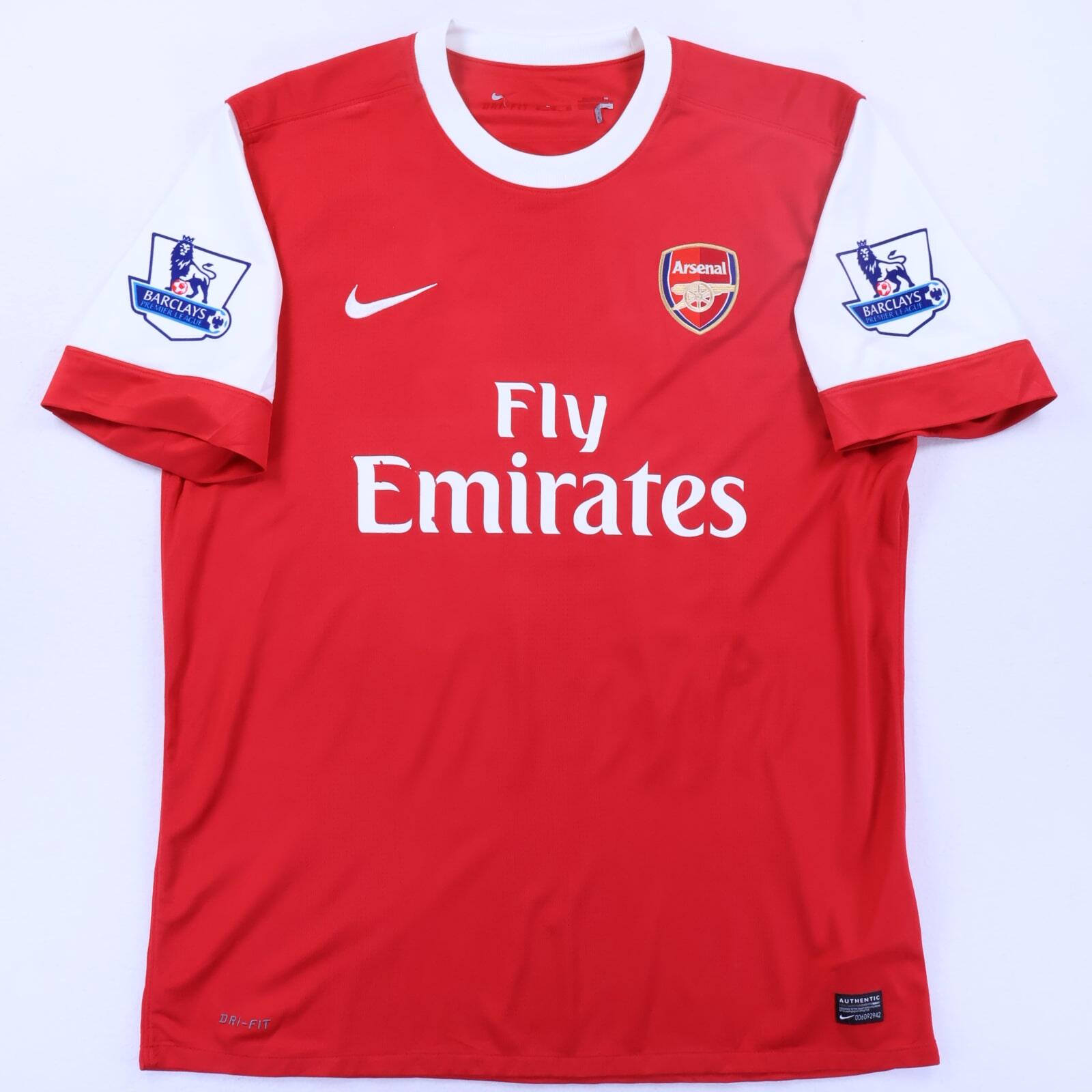 Arsenal Walcott #14 2010/11 Home Shirt - XL