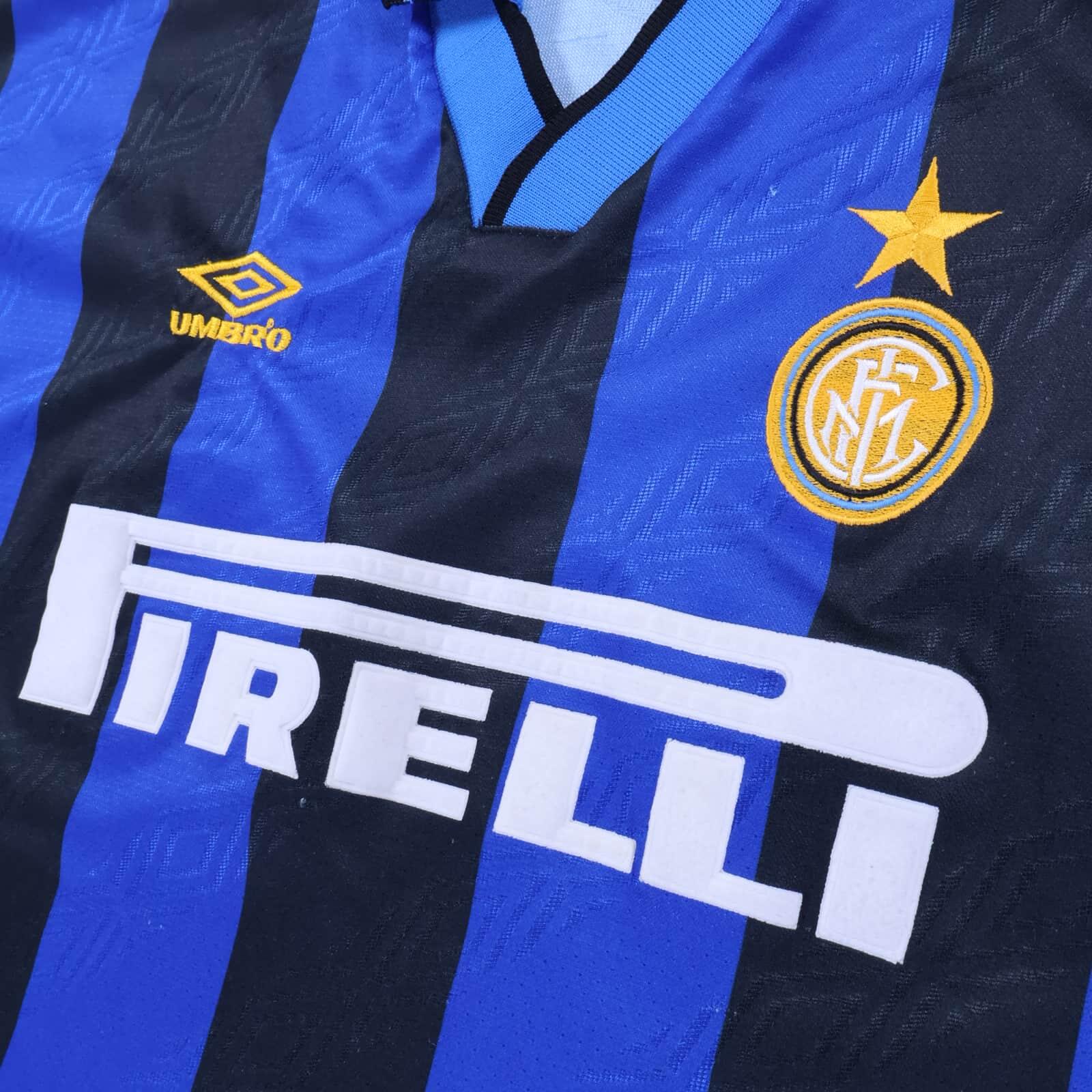 Inter Milan 1995/96 Home Shirt - XL
