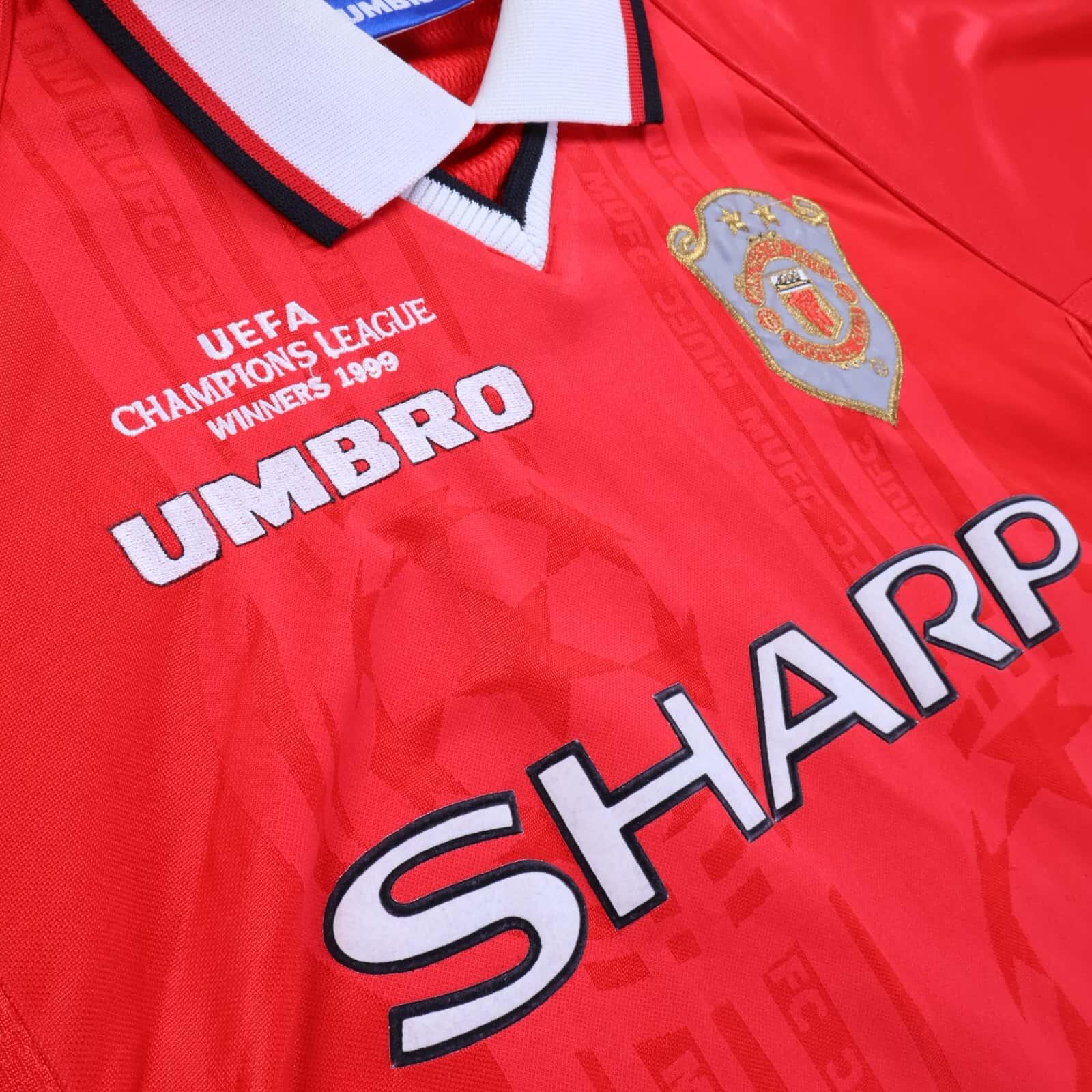 Manchester United Beckham #7 1998/99 Home Shirt - XL