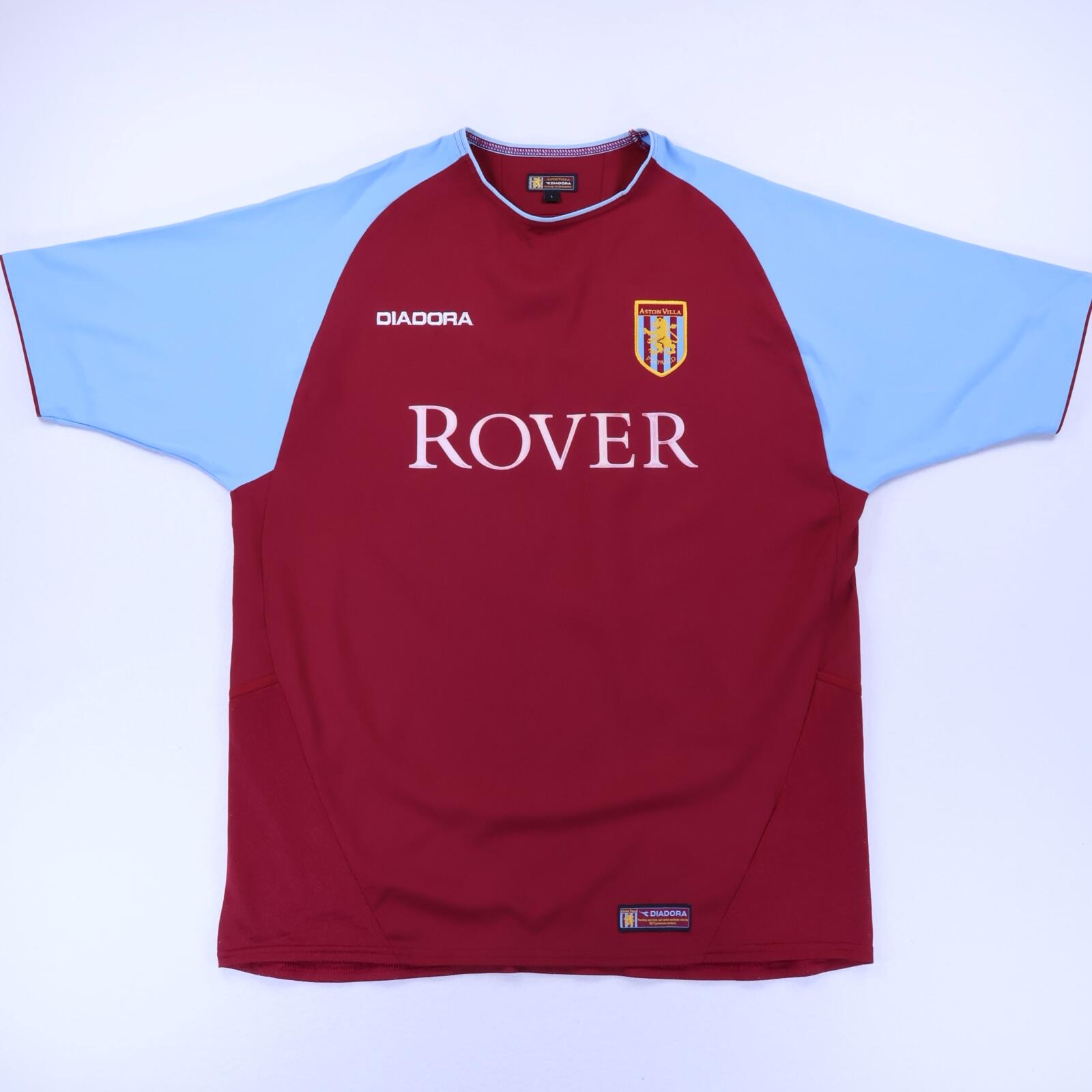 Aston Villa Crouch #16 2003/04 Home Shirt - L