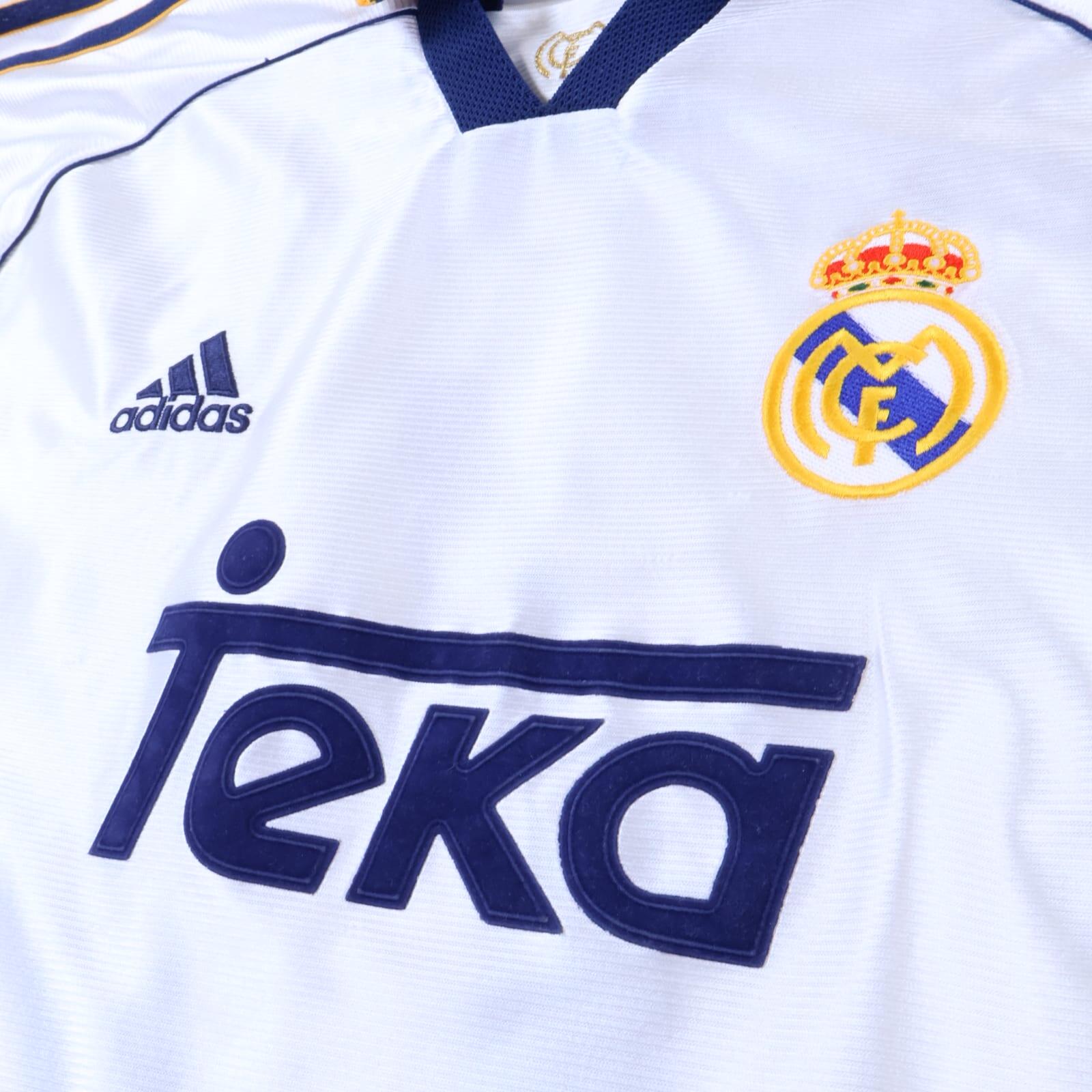 Real Madrid Redondo #6 1998/00 Home Shirt - L