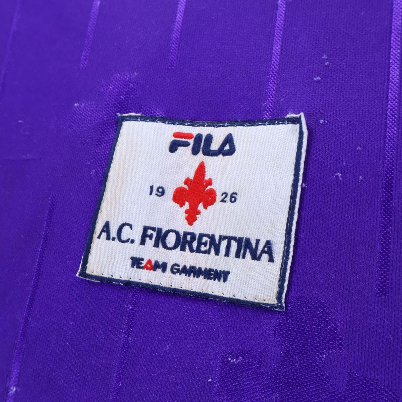 Fiorentina Batistuta #9 1997/98 Home Shirt - L