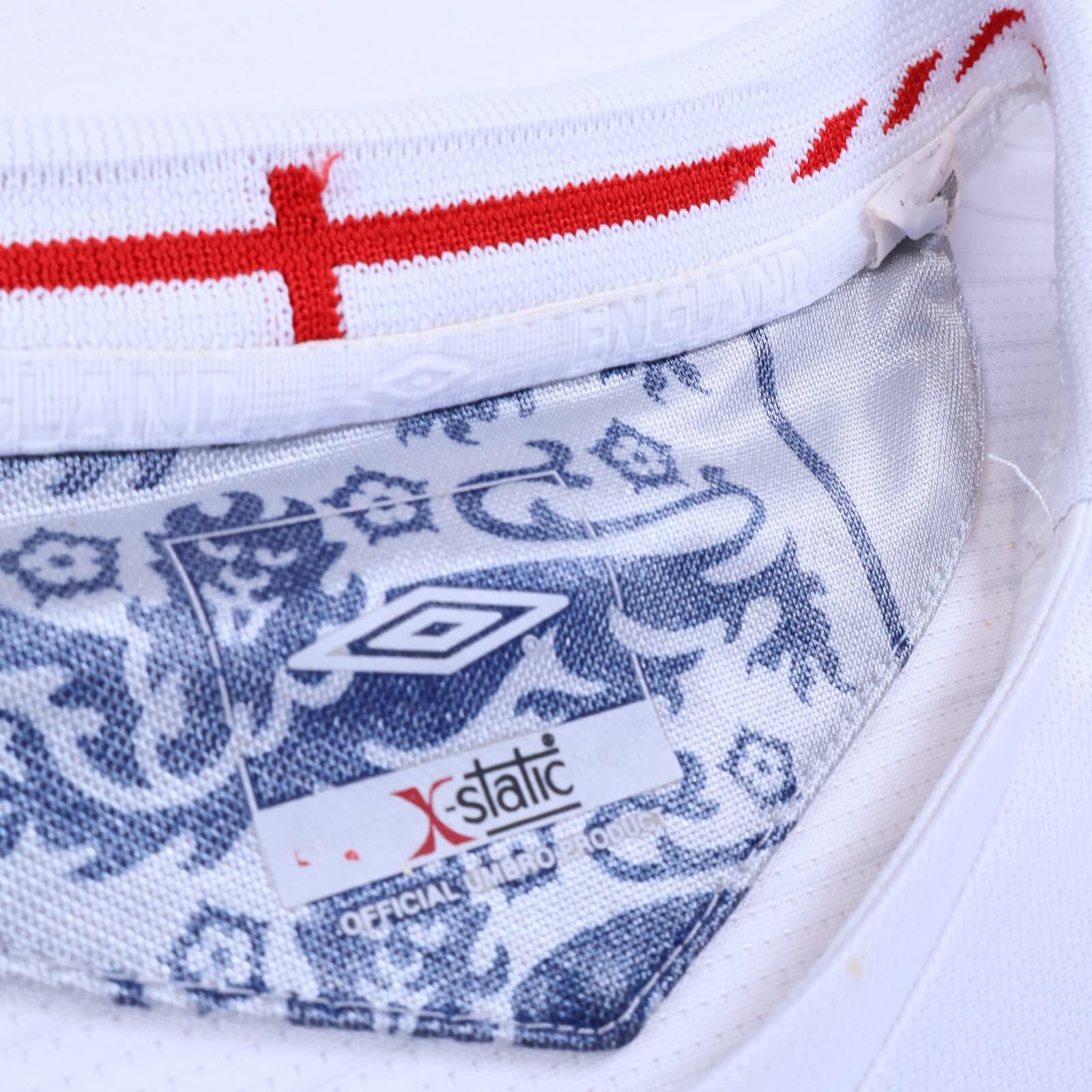 England Beckham #7 2005/07 Home Shirt - L