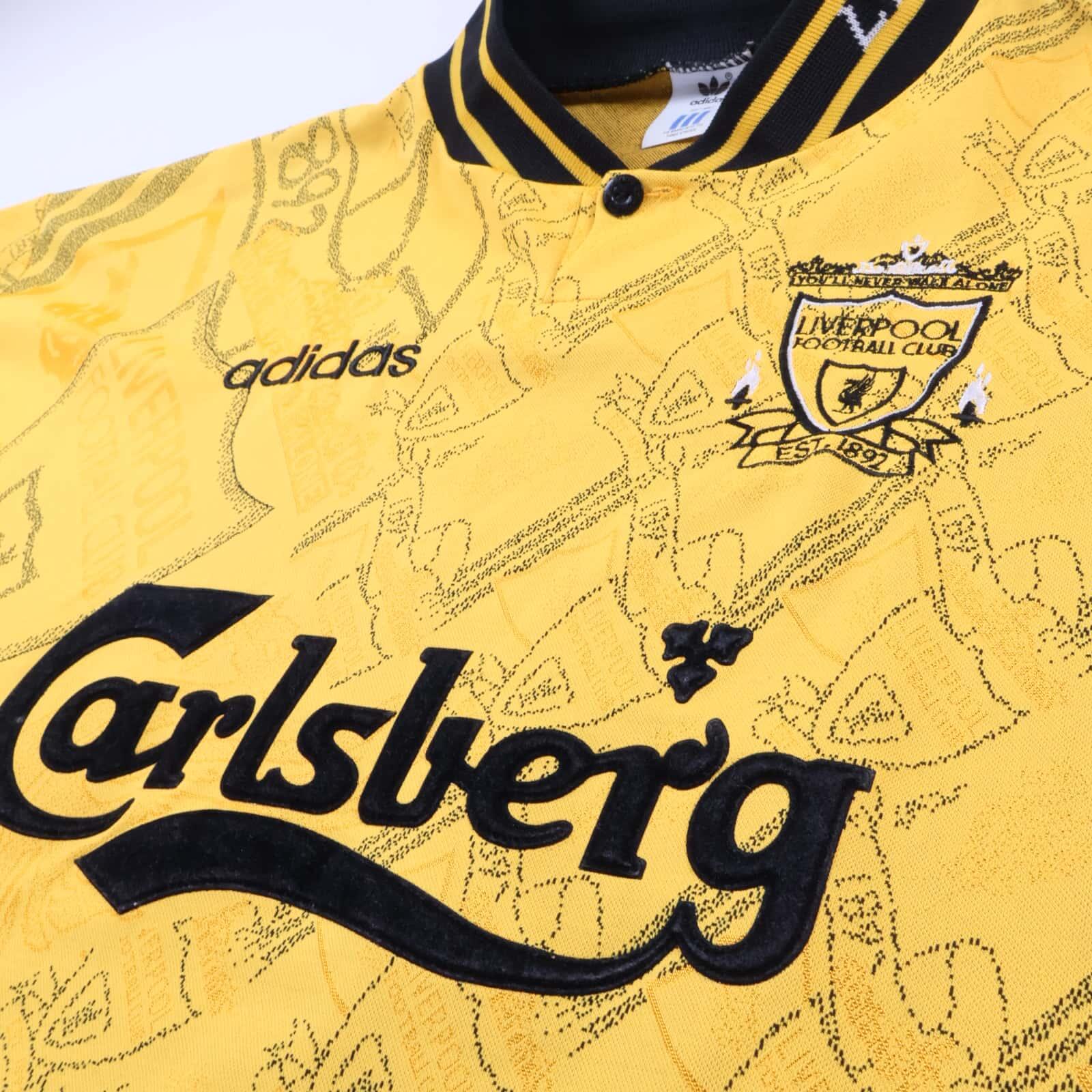 Liverpool F.C Rush #9 1994/96 Third Shirt - XL