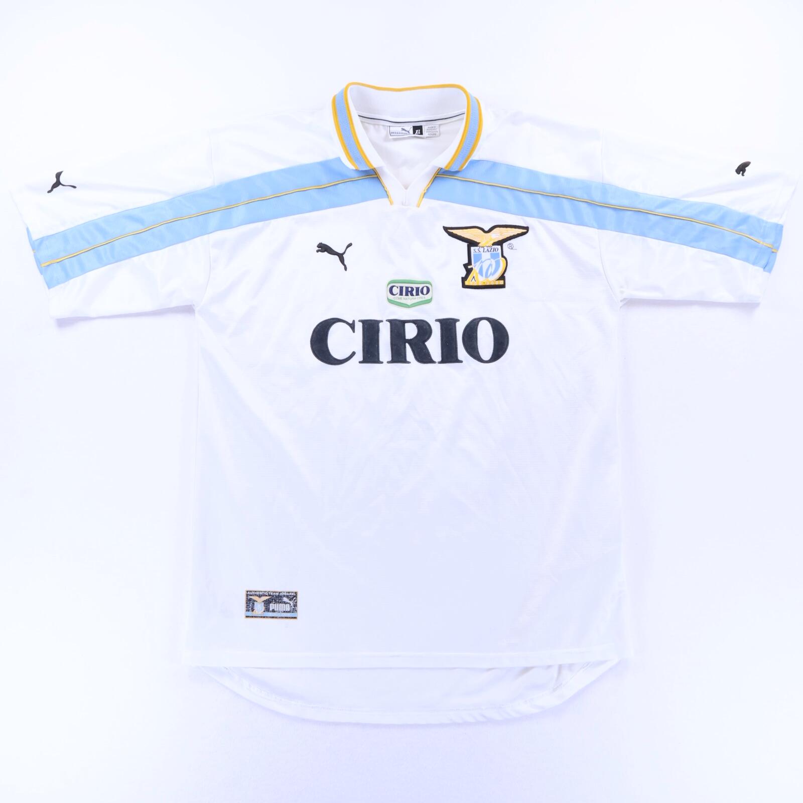 S.S Lazio 1999/00 Home Shirt - Centenary - XL