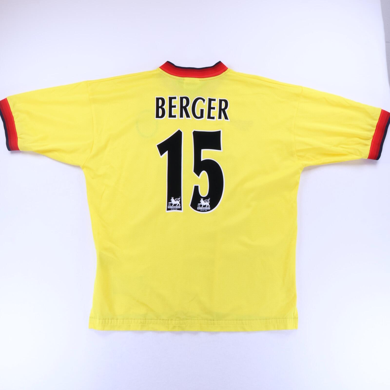Liverpool F.C Berger #15 1997/99 Away Shirt - XXL- FRONT