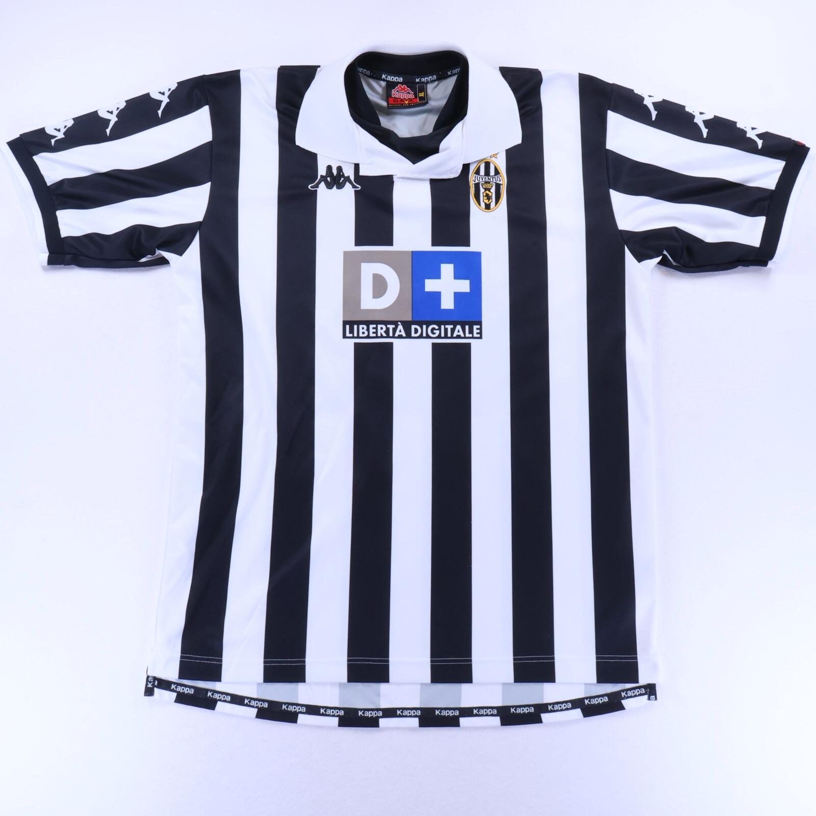 Juventus Zidane #21 1998/99 Home Shirt - XL