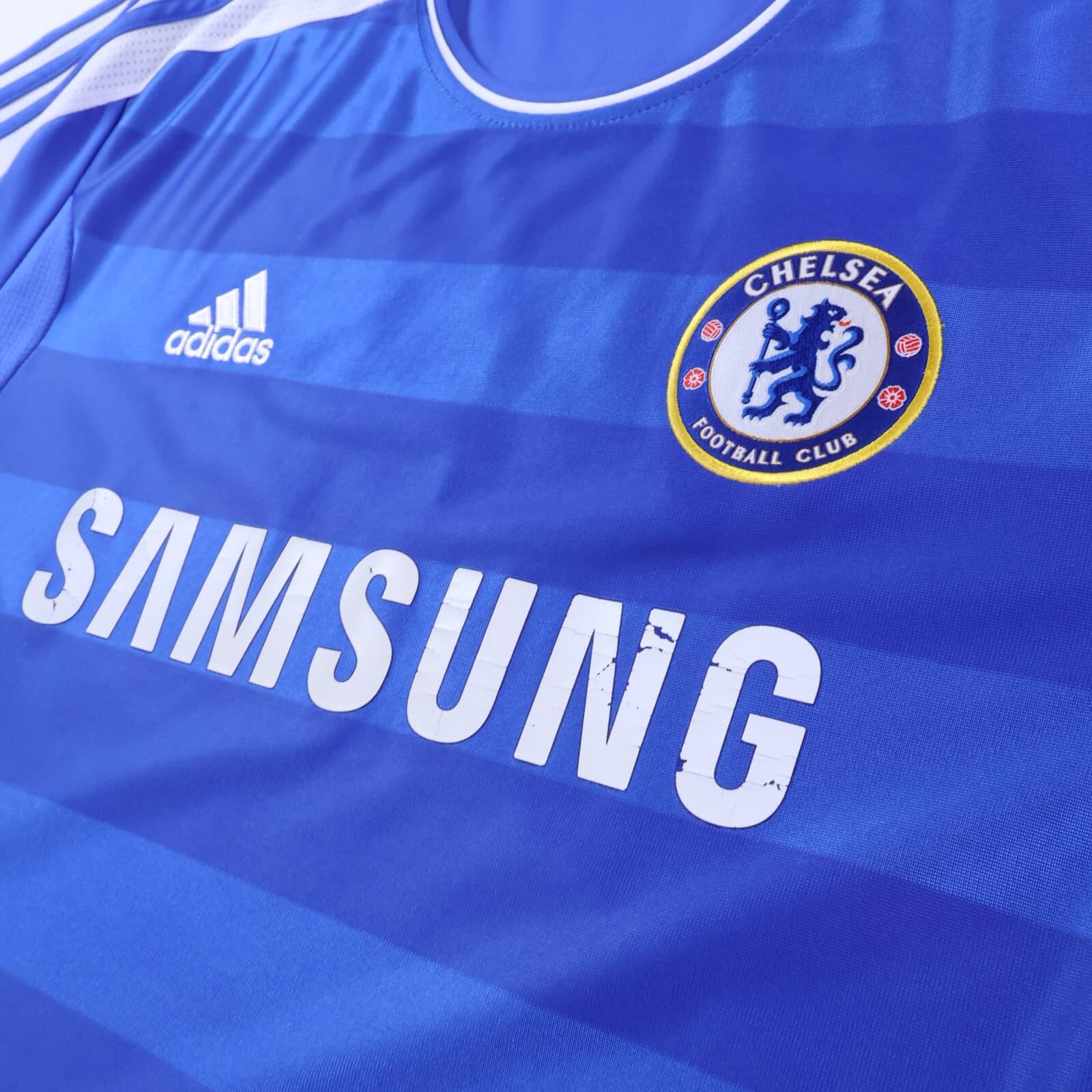 Chelsea Drogba #11 2011/12 Home Shirt - XL