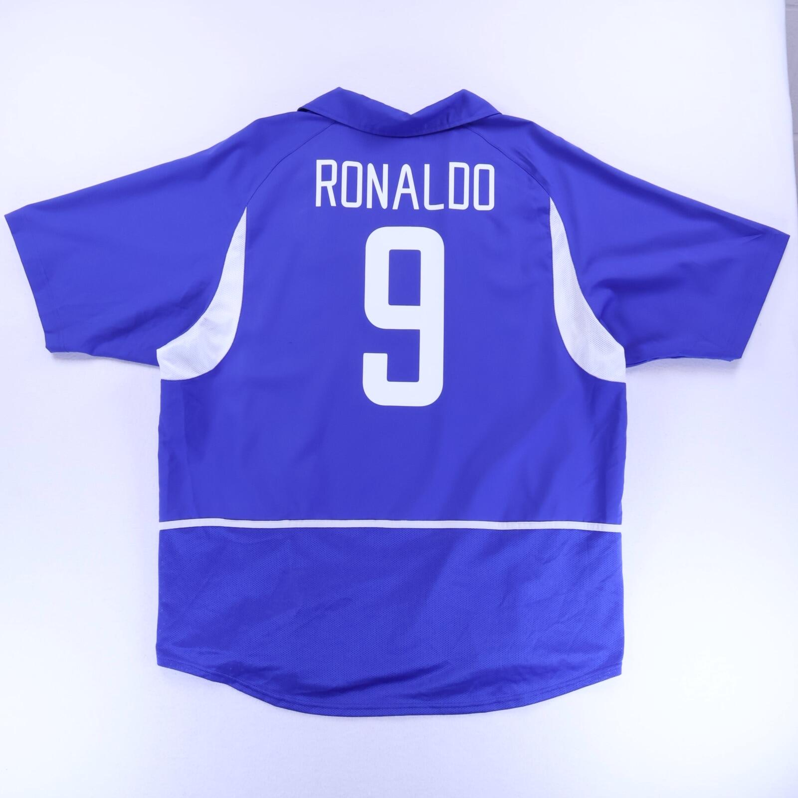 Brazil Ronaldo #9 1998/00 Away Shirt - 2XL