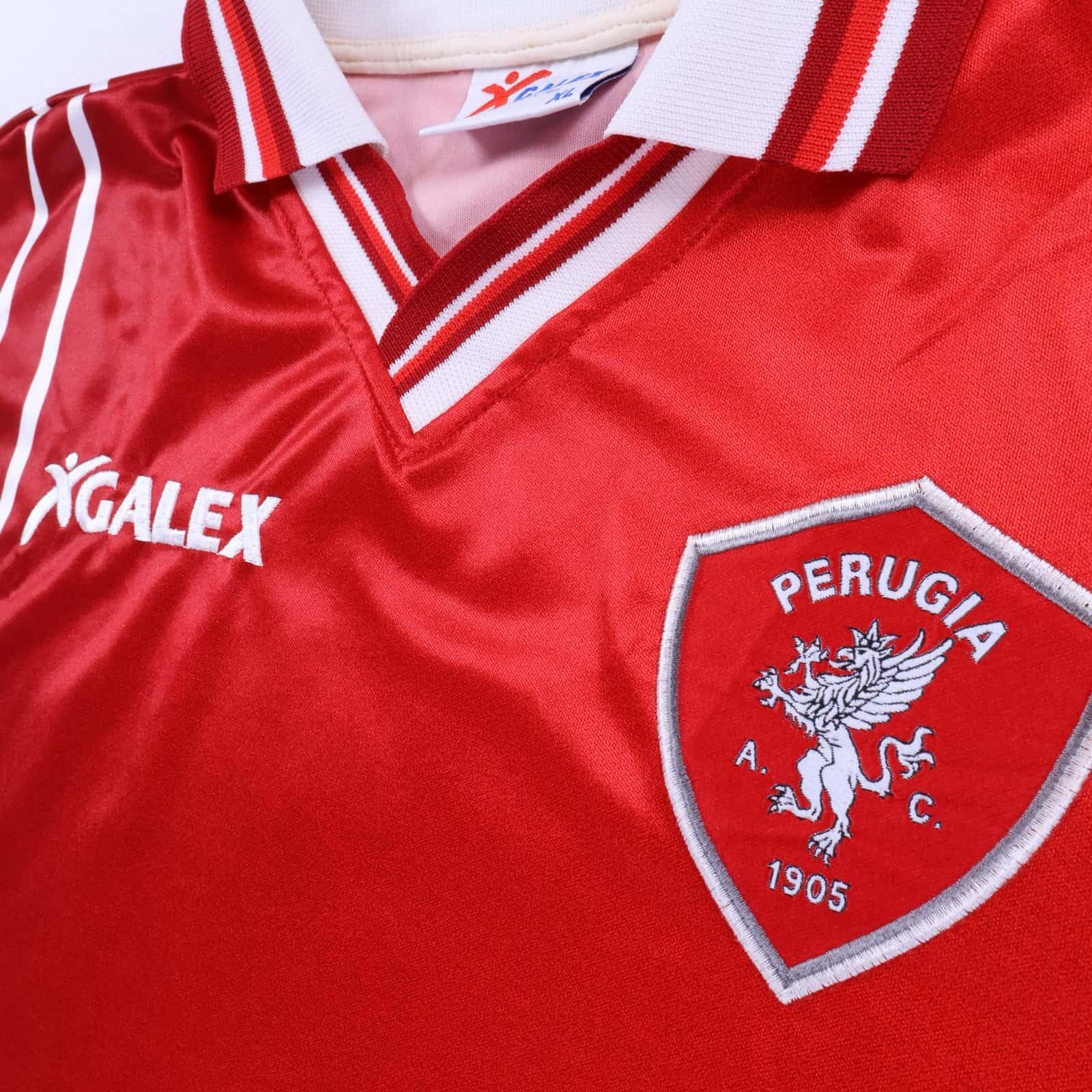 GALEX Perugia A.C. 1905 Tシャツ Mサイズ〔希少〕 Perugia Nakata #7 1998/99 Home Shirt - XL