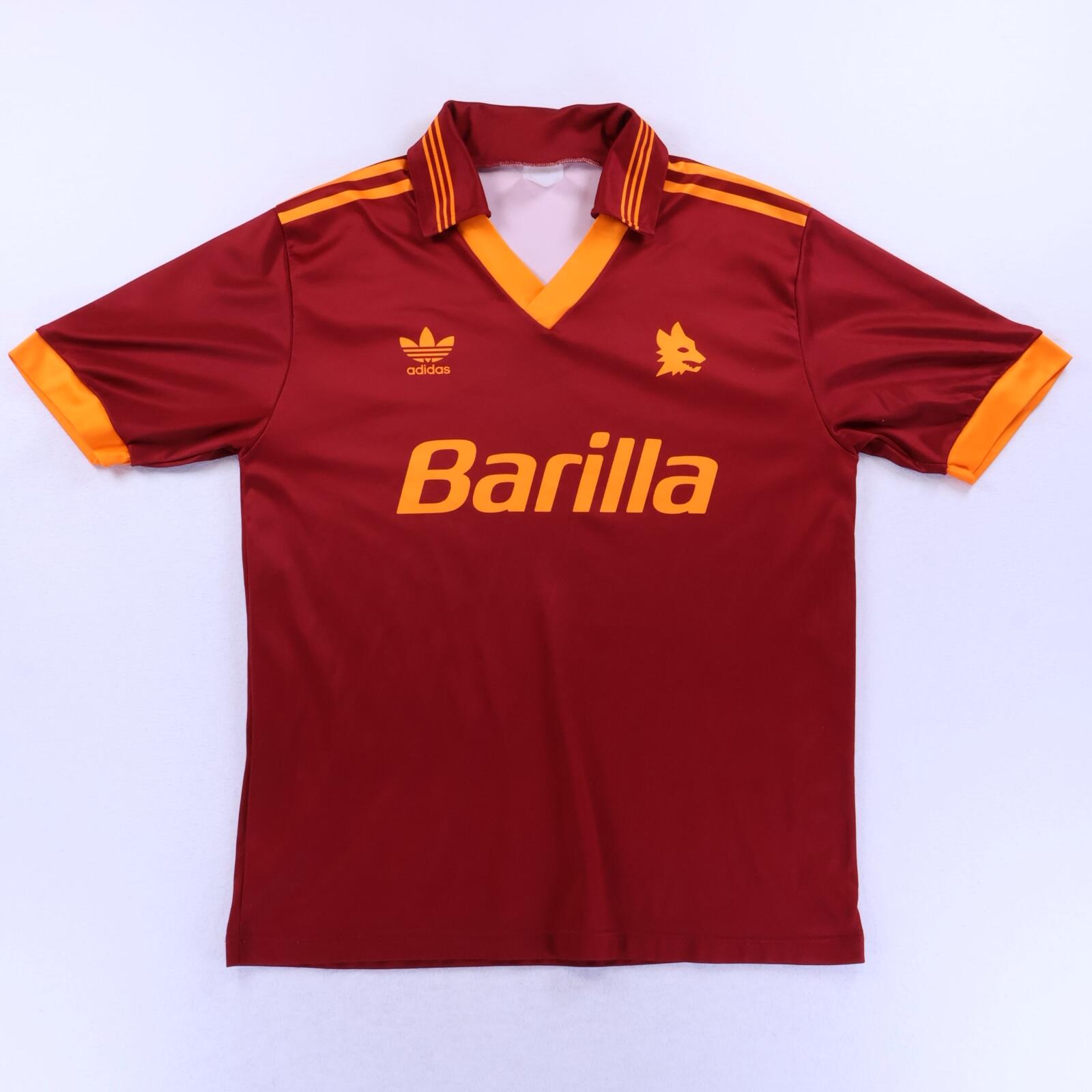 As Roma 1992/94 Home Shirt - M