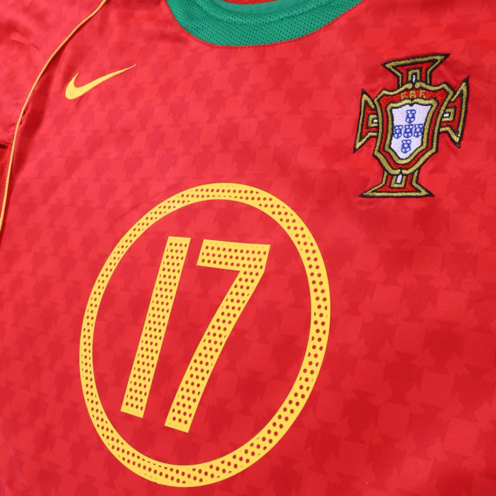 Portugal Ronaldo #17 2004/06 Home Shirt - XL