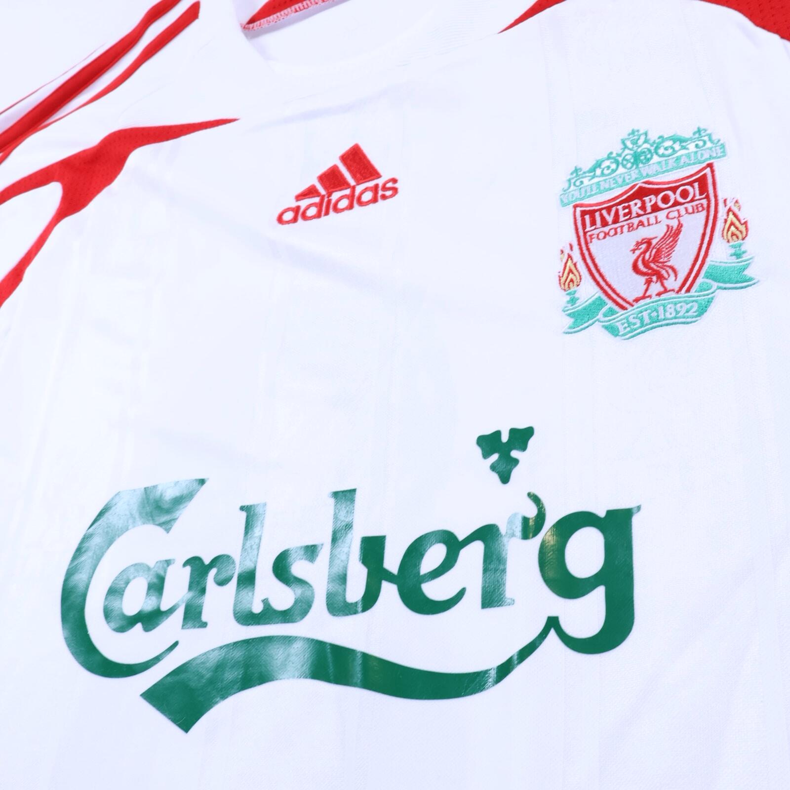 NWT* Liverpool F.C Gerrard #8 2007/08 Away Shirt - L