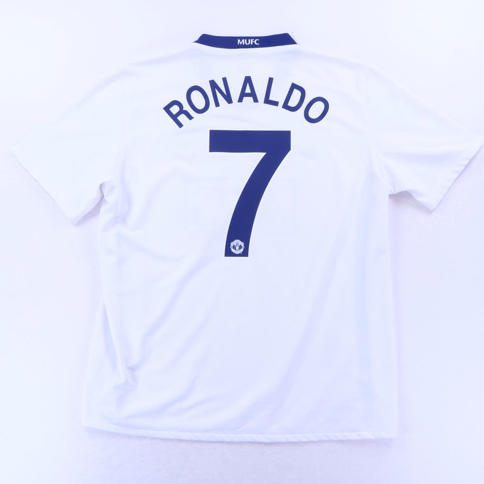 Manchester United Ronaldo #7 2008/10 Away Shirt - L