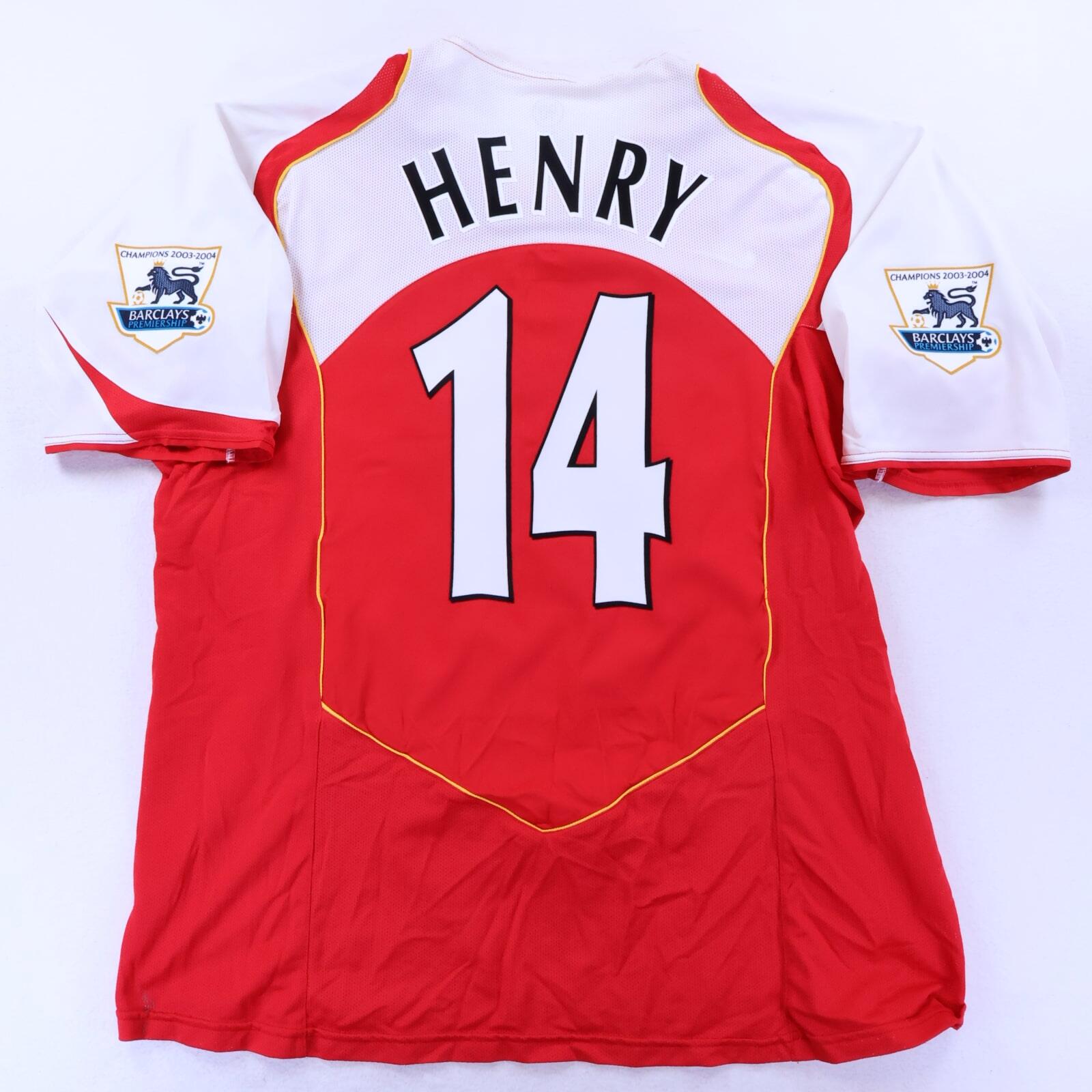 Arsenal Henry #14 2002/04 Home Shirt - 2XL