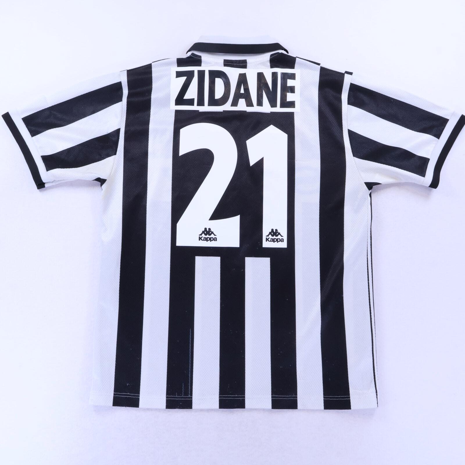 Juventus Zidane #21 1998/99 Home Shirt - XL