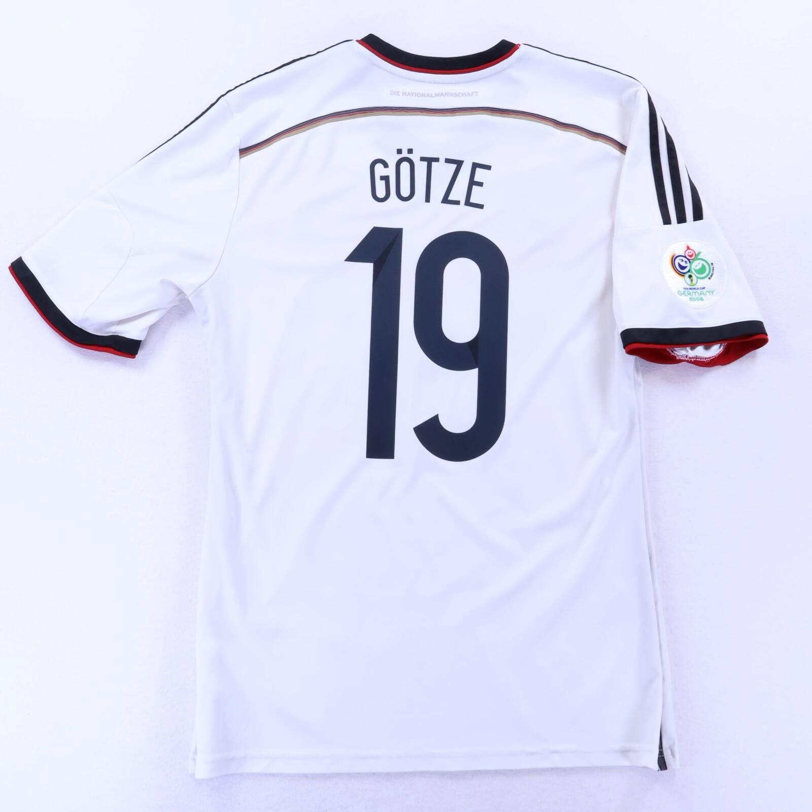 Germany 2014/15 Gotze #19 Home Shirt - XL