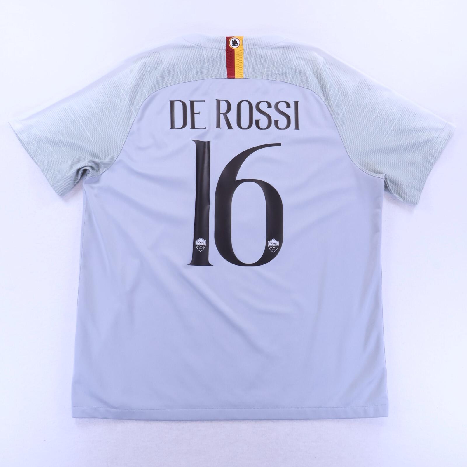 As Roma De Rossi 2018/19 Away Shirt - XL