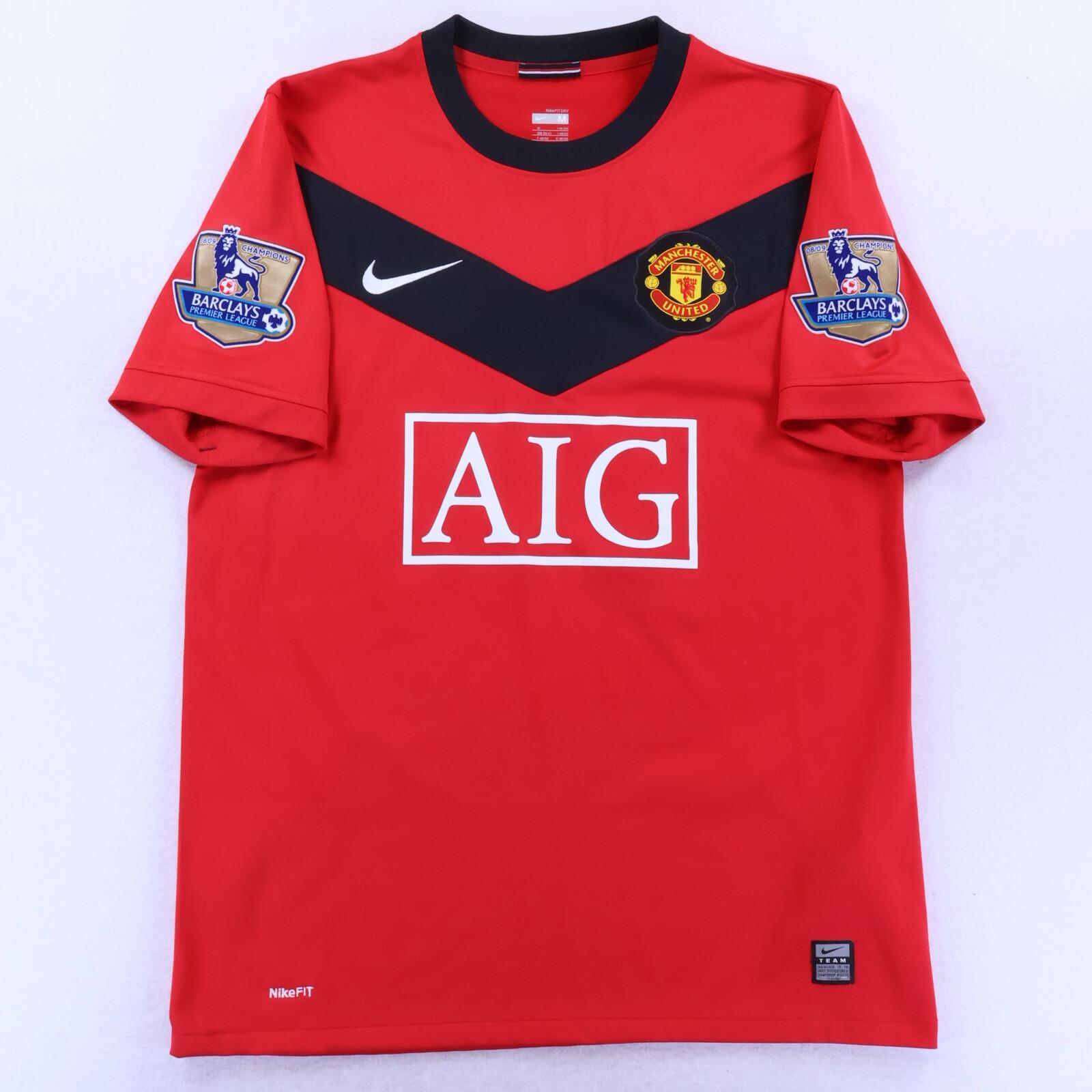 MINT* Manchester United Rooney #10 2009/10 Home Shirt - M