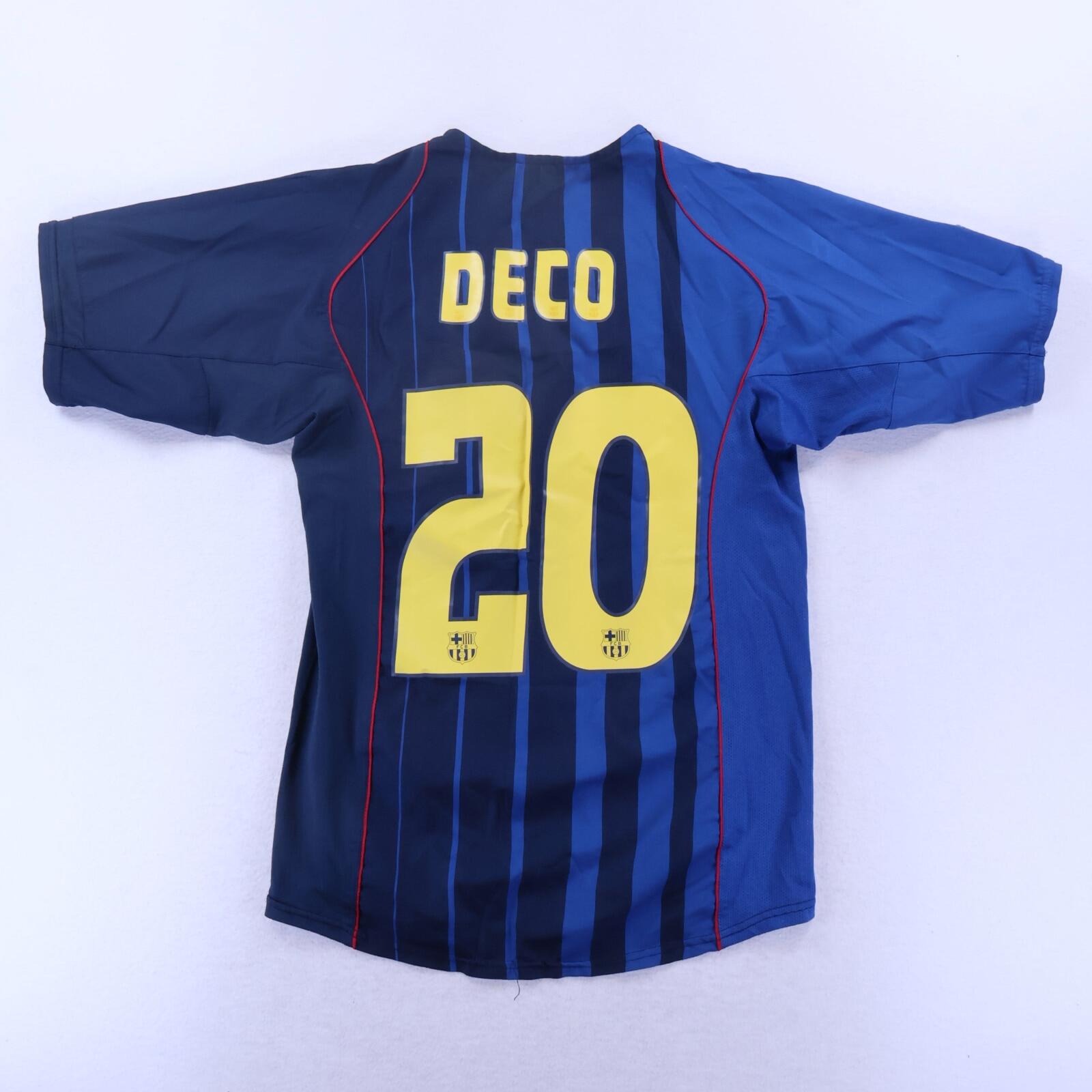 Barcelona Deco #20 2004/05 Away Shirt - S