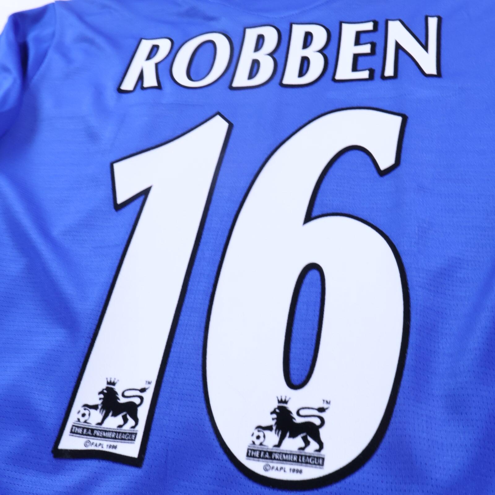 UMBRO アンブロ 05-06 チェルシー　ユニフォーム#16 ROBBEN MINT* Chelsea Robben #16 2005/06 Home Shirt - M