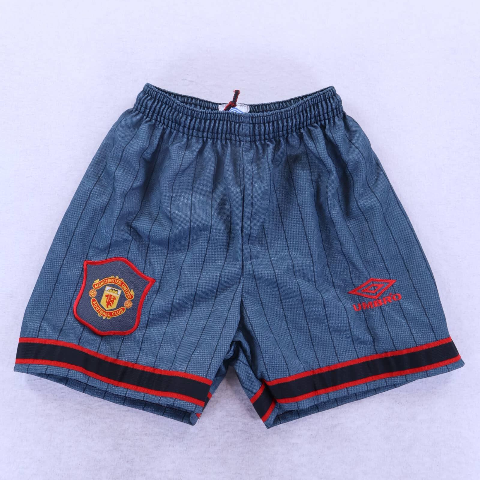 Manchester United 1995/96 Shorts - KIDS -XSB