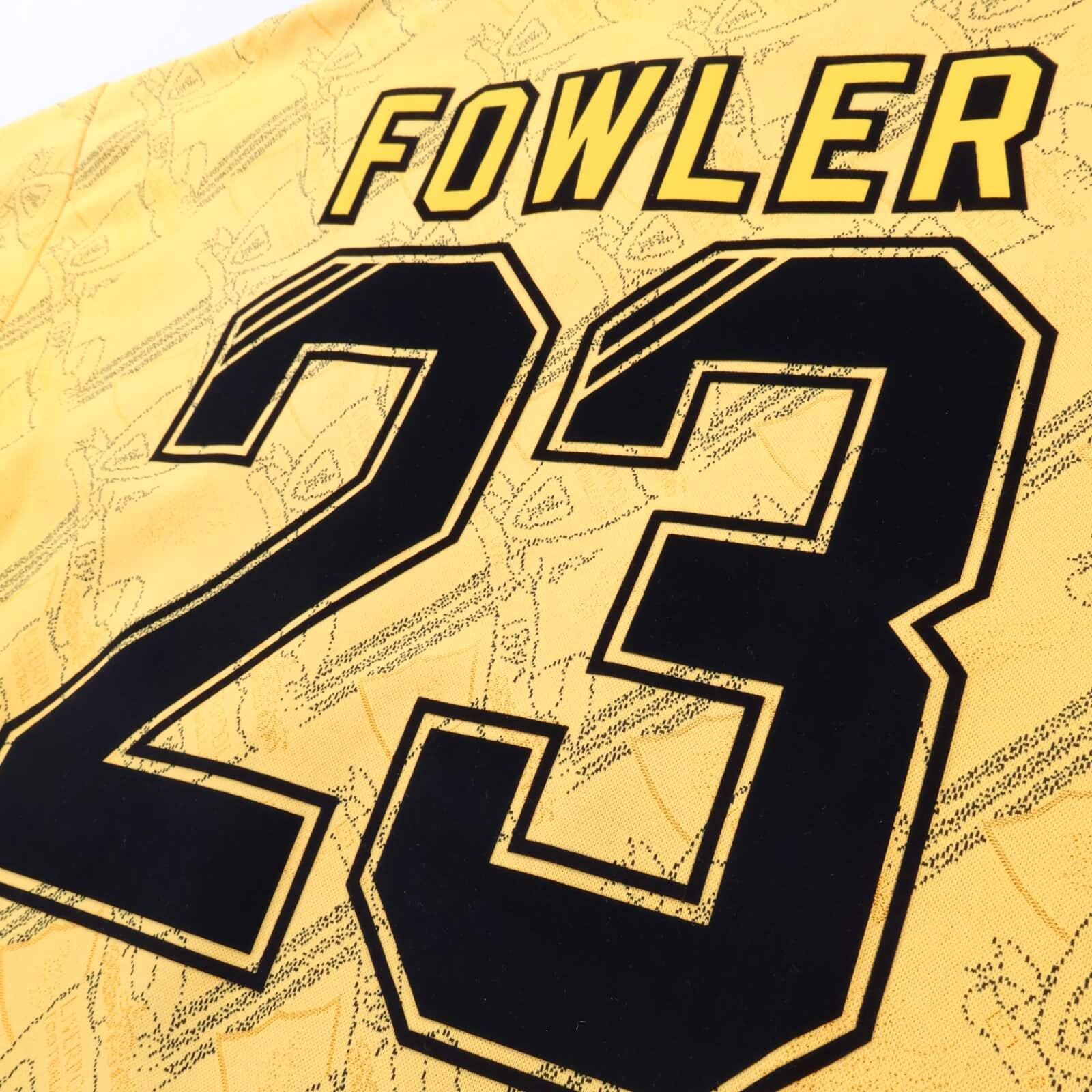Liverpool F.C Fowler #23 1994/96 Third Shirt - M