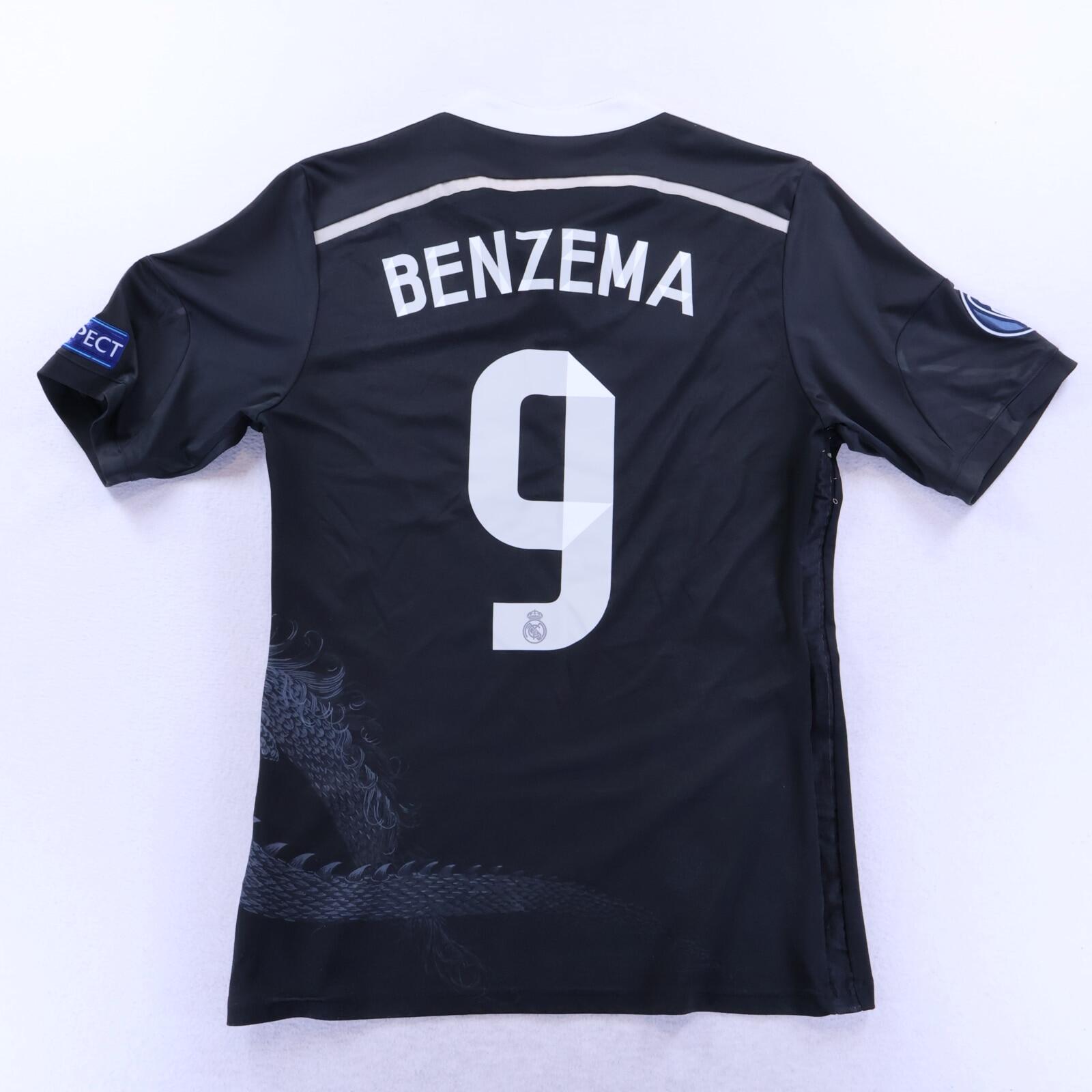 Real Madrid Benzema #9 2014/15 Third Shirt - M