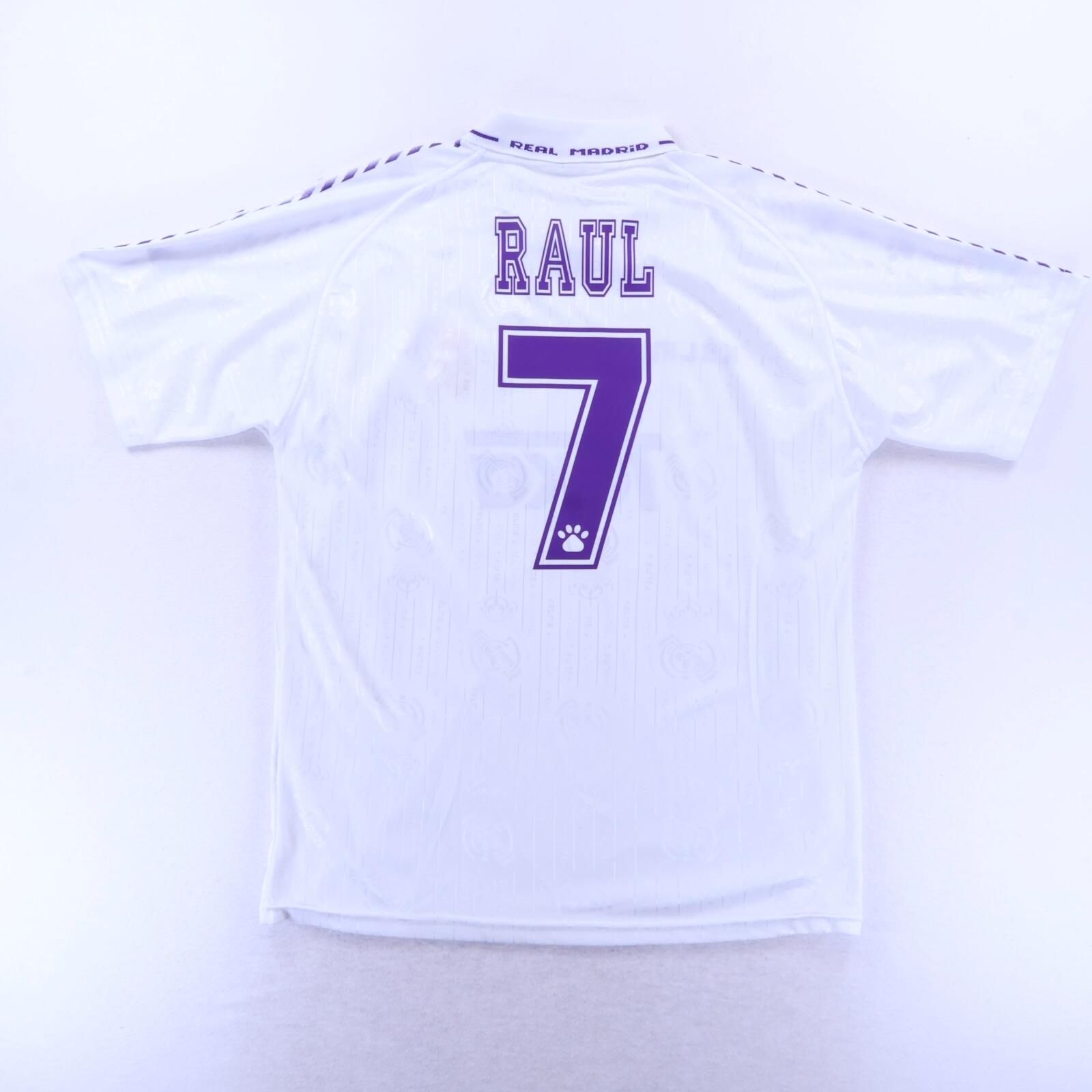 *MINT* Real Madrid Raul #7 1996/97 Home Shirt - M