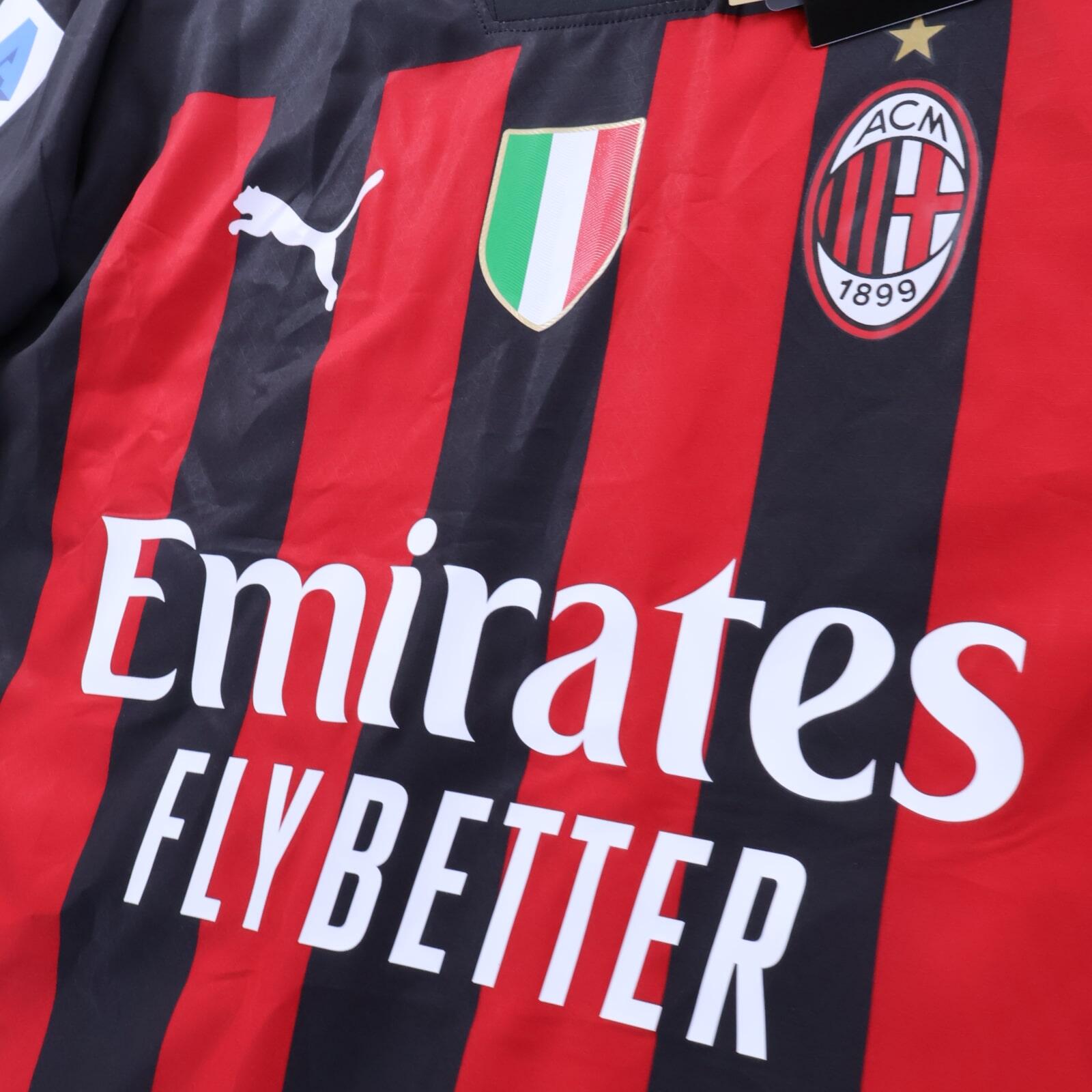 NWT* Ac Milan Tonali #8 2022/23 Home Shirt - Player Issue - M