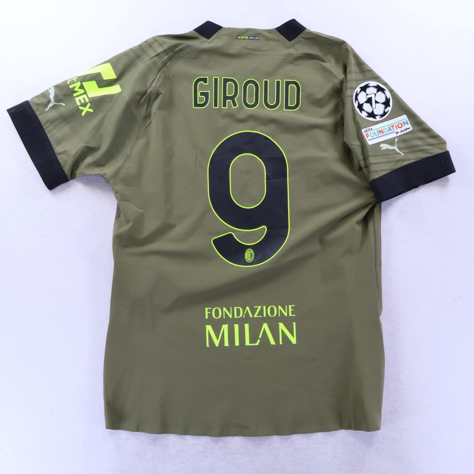 AC Milan Tonali 8 オーセンティック NWT* Ac Milan Tonali #8 2022/23 Home Shirt - Player Issue - M