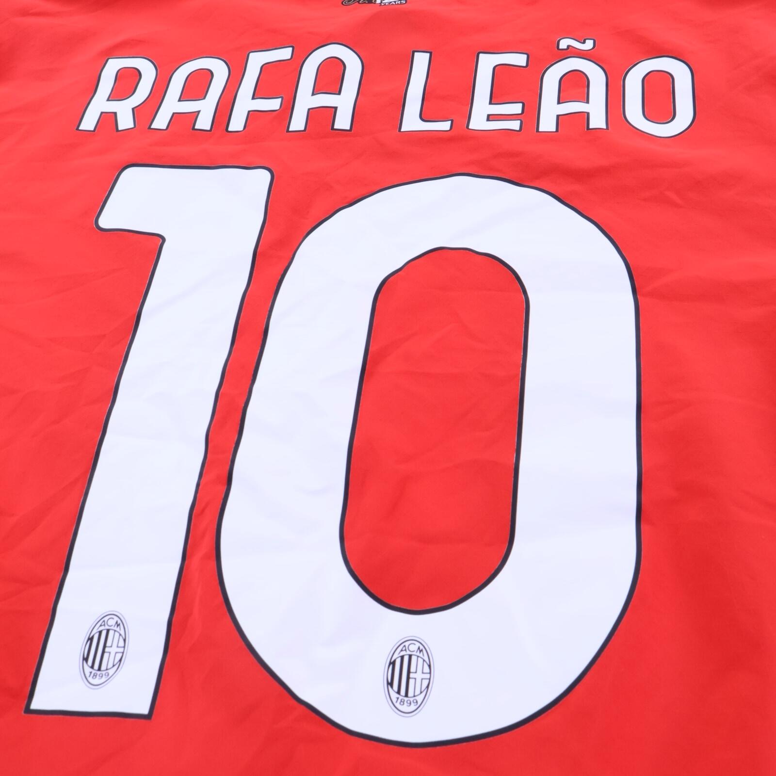MINT* Ac Milan Rafa Leao #10 2024/25 Home Shirt - Player Issue - L