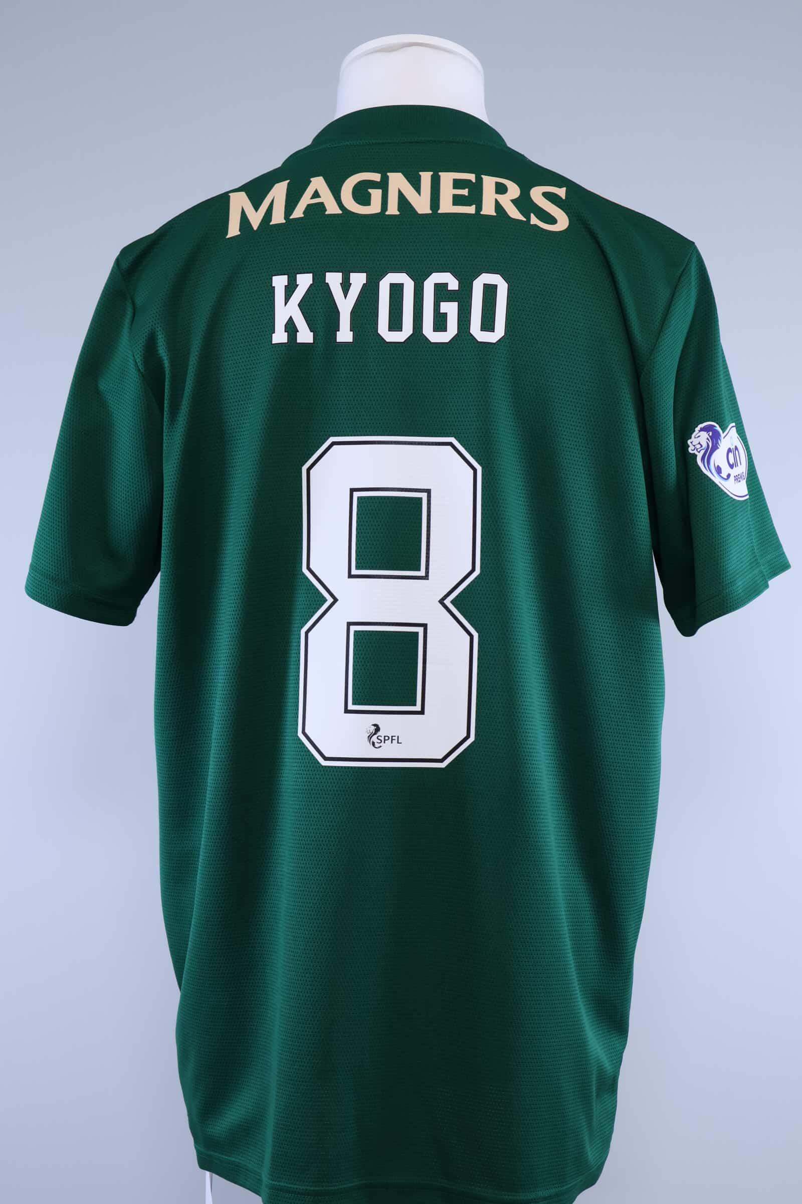 Celtic FC Kyogo ホームシャツ 2021/22 - CELTIC F.C - KYOGO - #8 - AWAY SHIRT - L