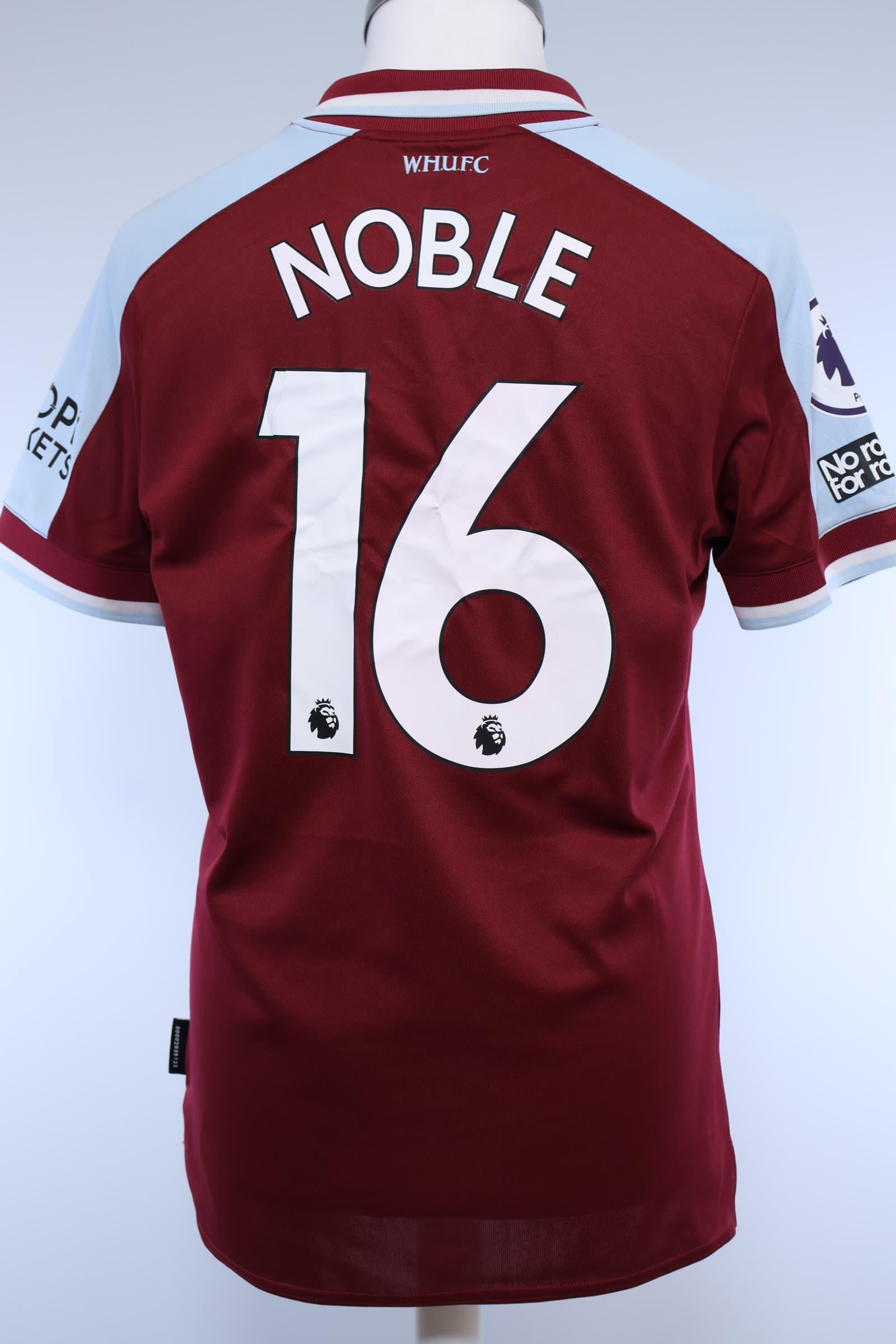 2021/22 - WEST HAM UNITED - NOBLE - #16 - HOME SHIRT - M