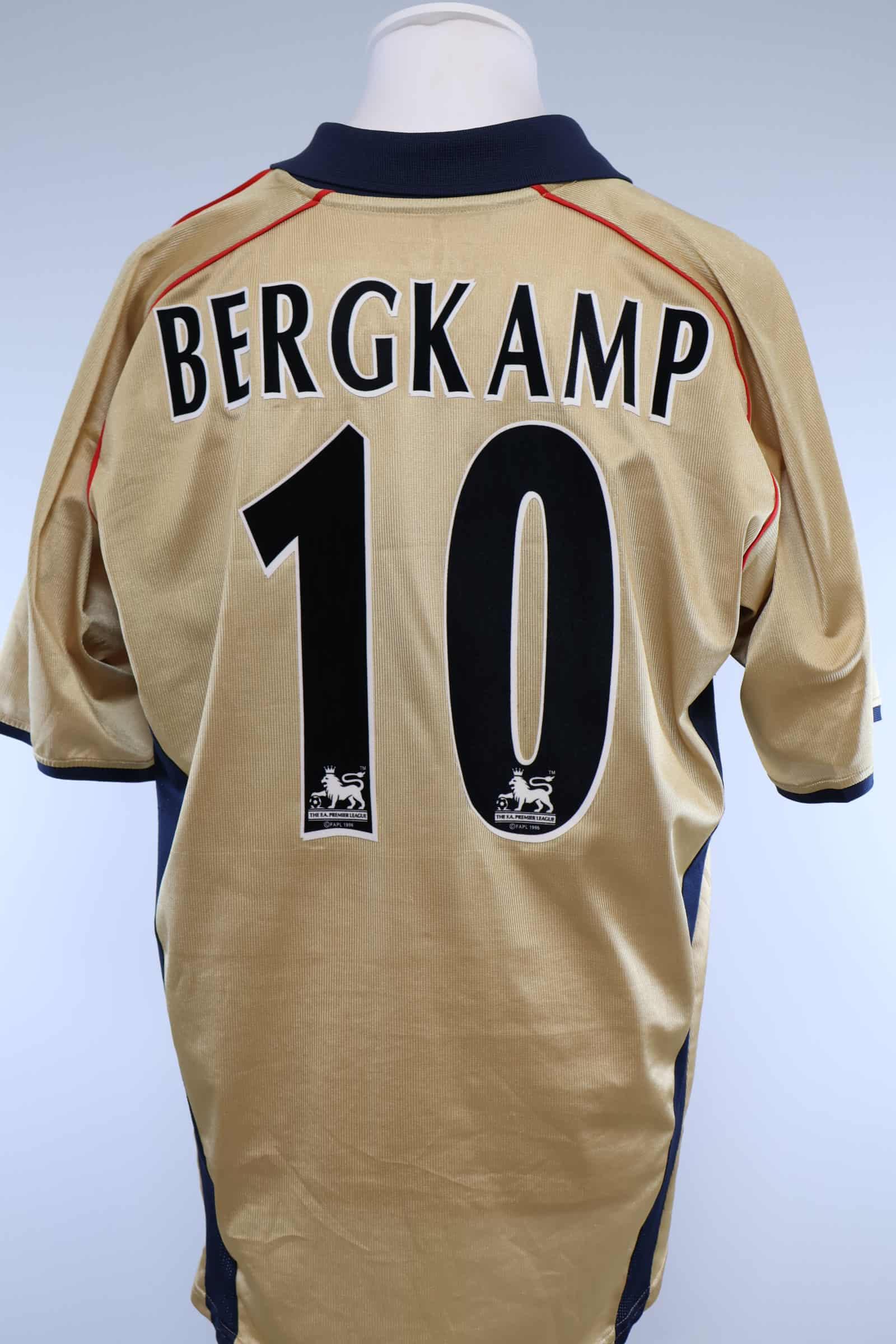 2001/02 - ARSENAL - BERGKAMP - #10 - AWAY SHIRT - L