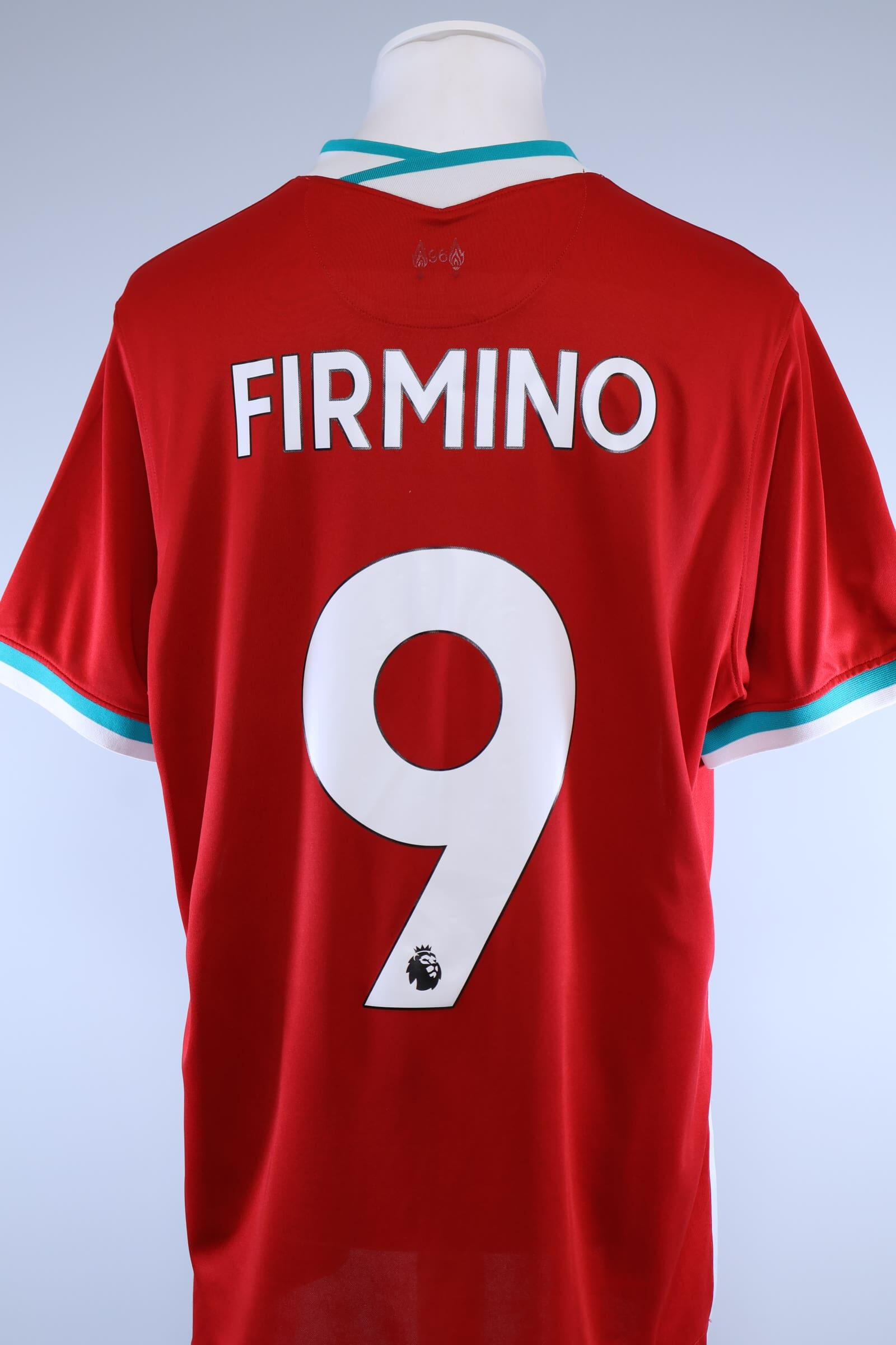 2020/21 - LIVERPOOL F.C - FIRMINO - #9 - HOME SHIRT - XL
