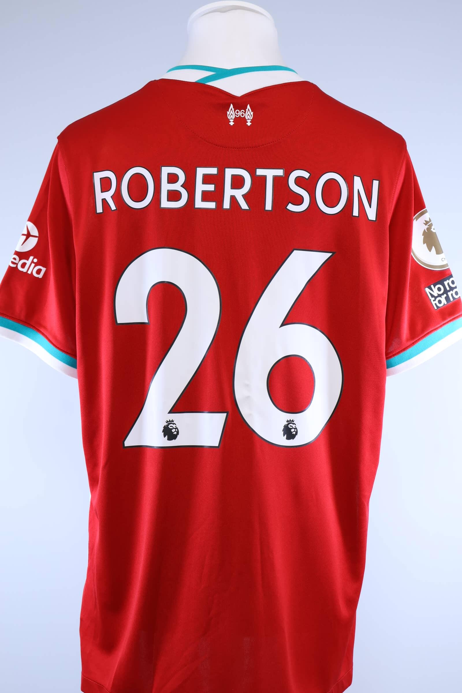 2020/21 - LIVERPOOL F.C - ROBERTSON - #26 - HOME SHIRT - XL