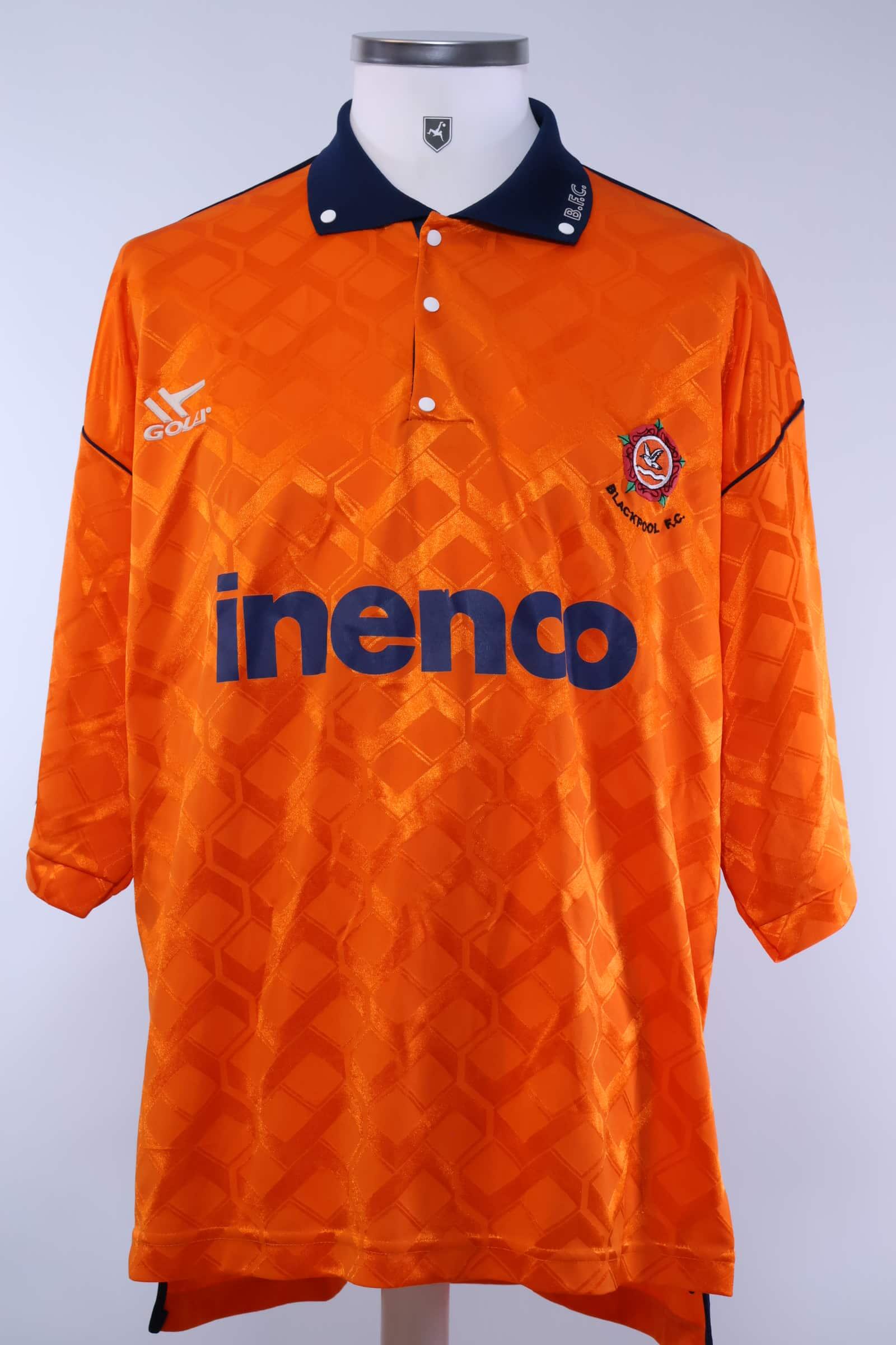 1992/93 - BLACKPOOL FC - HOME SHIRT - XXL