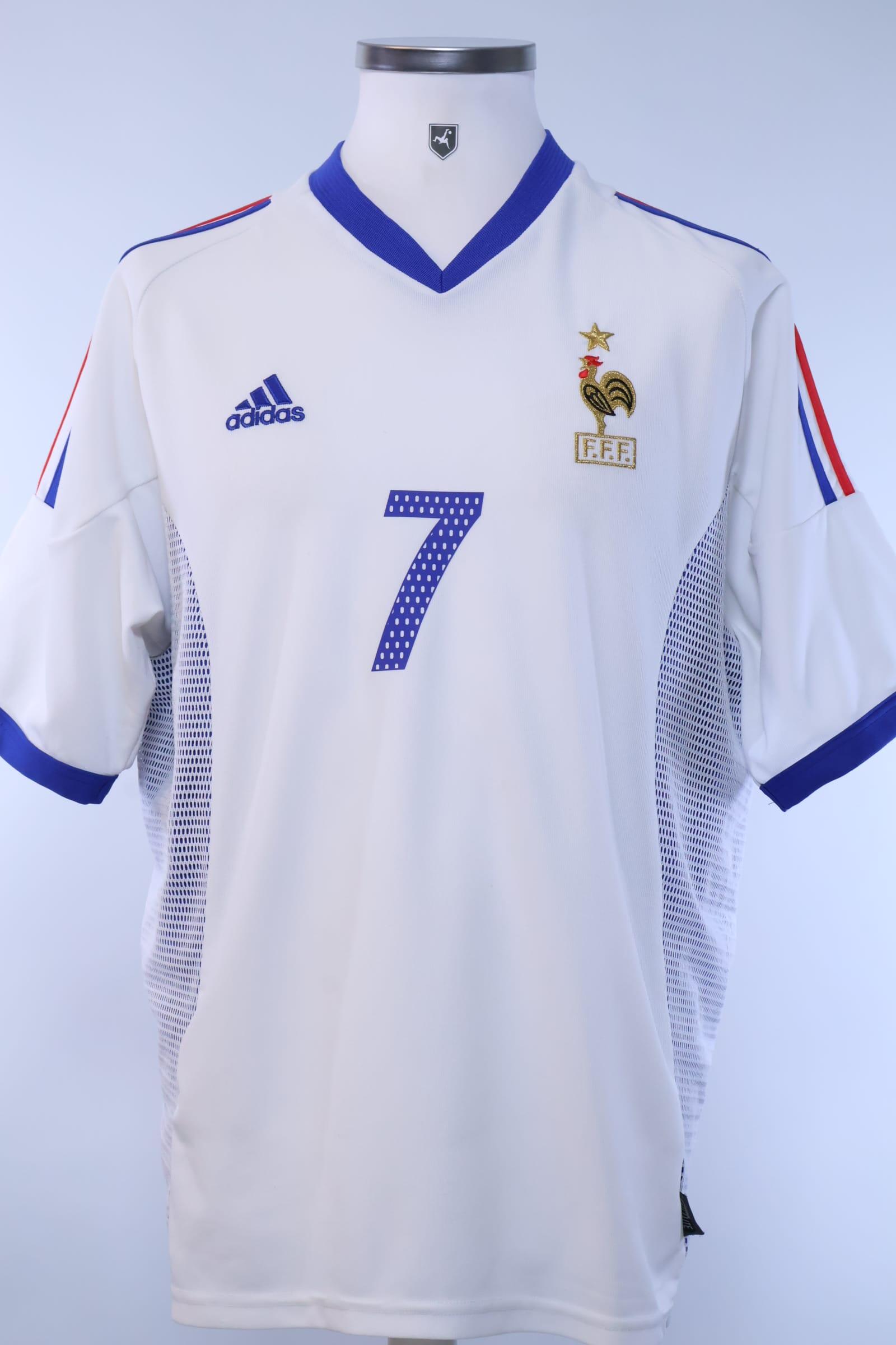 2002/04 - FRANCE - MAKELELE - #7 - AWAY SHIRT - L