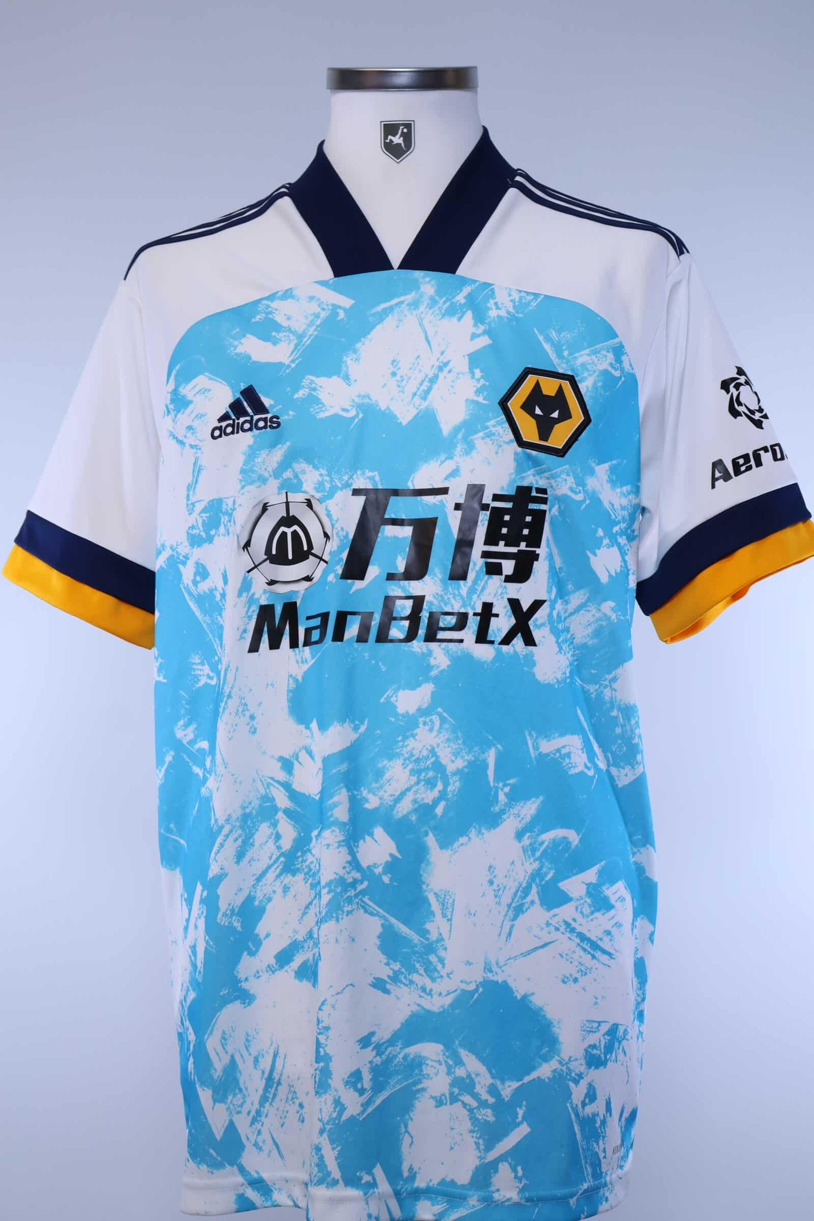 Wolverhampton Wanderes F.C 2020/21 Away Shirt - LAuthentic Original Football Shirt