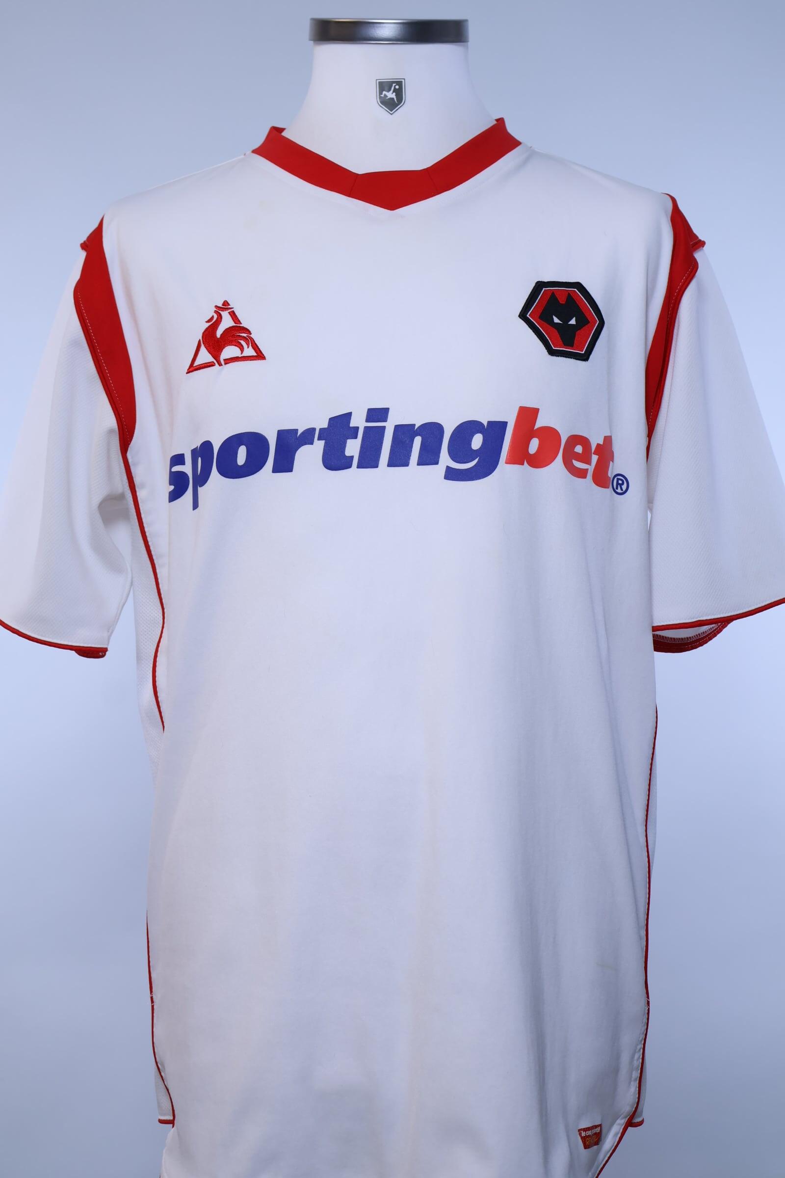 2009/10 - WOLVERHAMPTON WANDERES F.C - #63 - AWAY SHIRT - XL